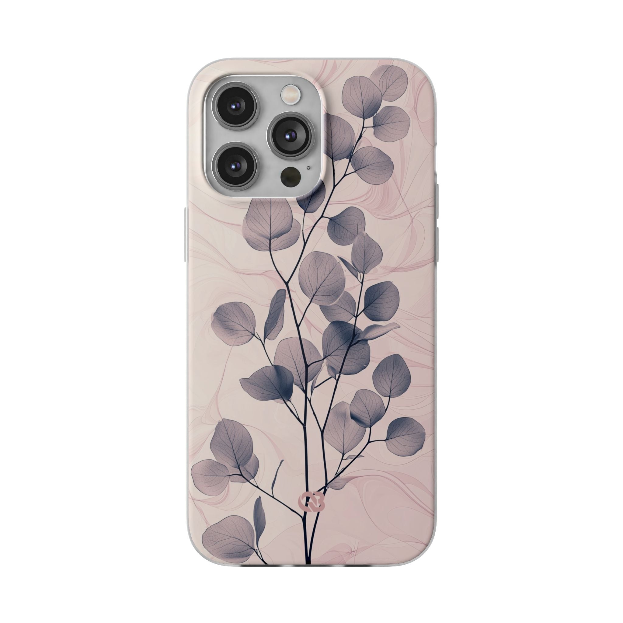 Ethereal Indigo Eucalyptus · Soft Phone Case for iPhone
