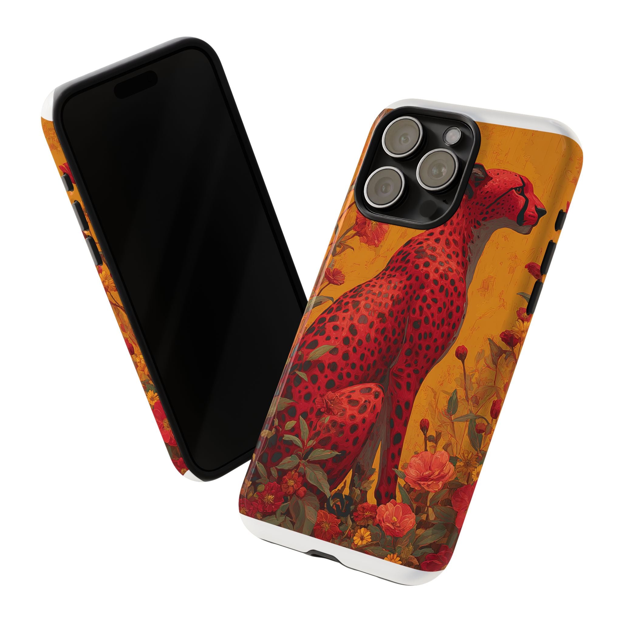 Scarlet Spotted Predator · Tough Phone Case for iPhone