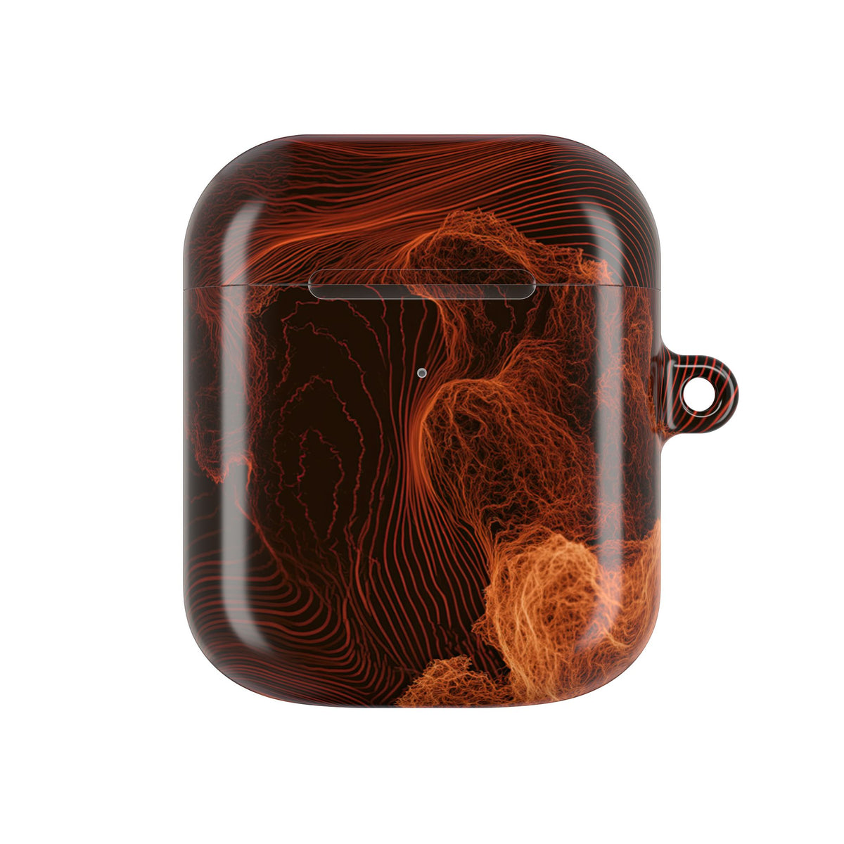 Amber Filament · Hard Case for AirPods & AirPods Pro · Orange
