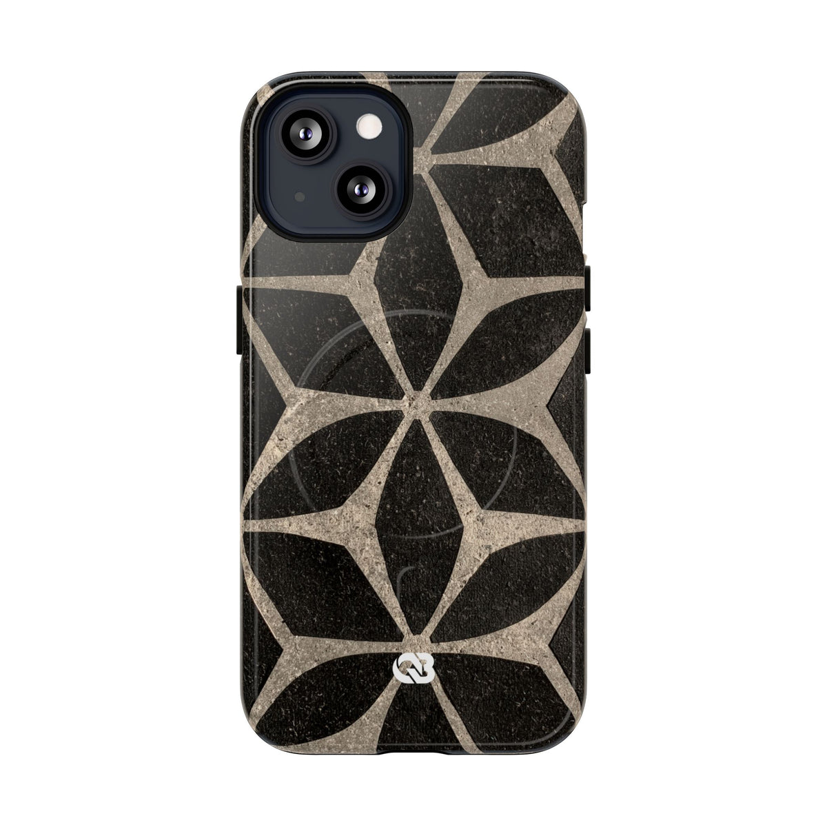 Concrete Mosaic Star · Tough 2.0 Magnetic Phone Case for iPhone · Black