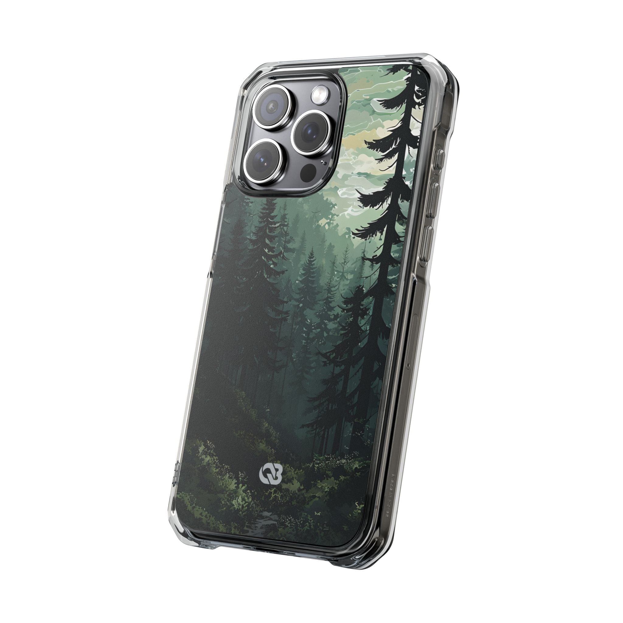 Misty Pine Shadow · Impact Phone Case for iPhone · Magsafe