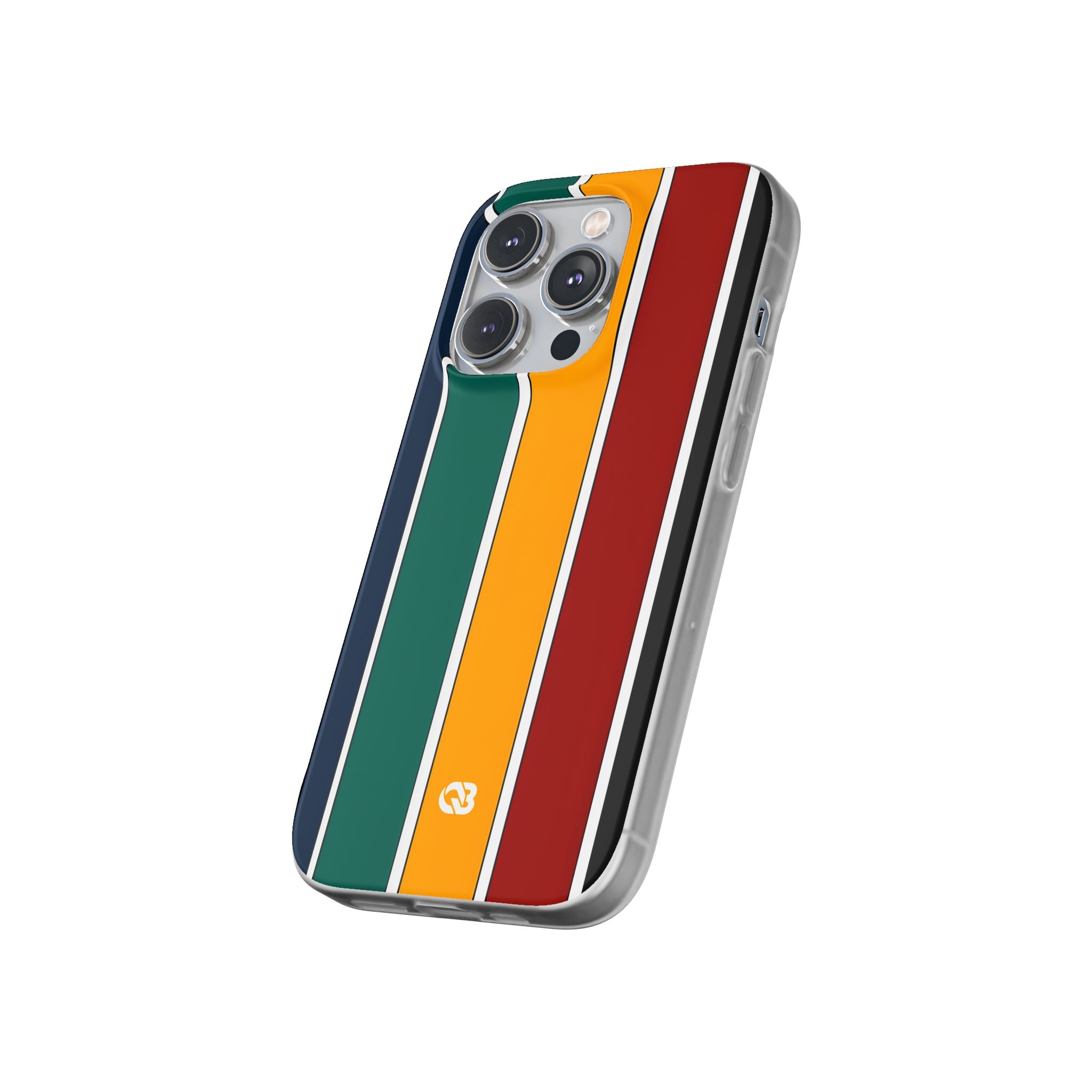 Retro Racing Bars · Soft Phone Case for iPhone