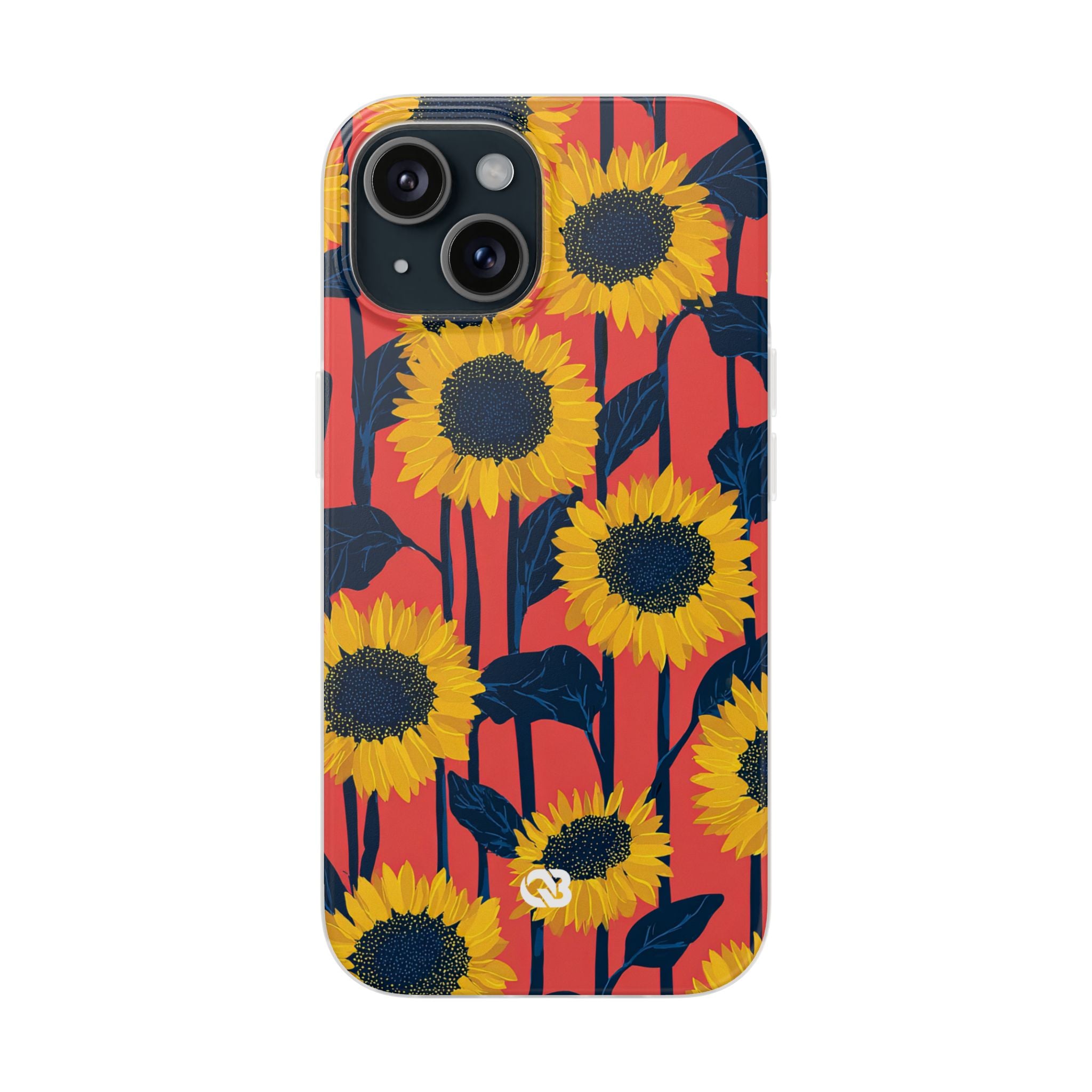 Solar Navy Bloom · Soft Handyhülle für iPhone