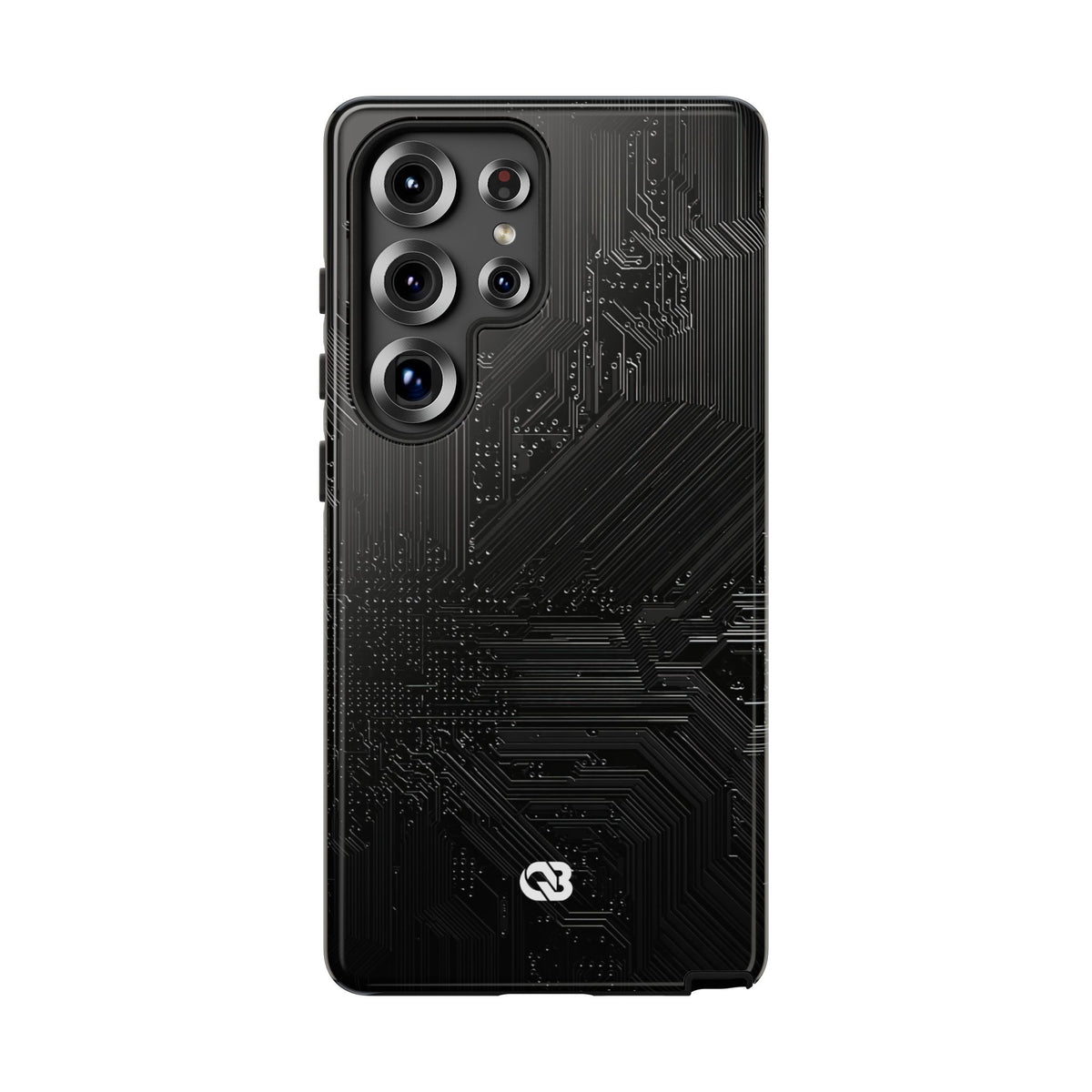 Obsidian Circuitry · Tough Phone Case for Samsung · Black