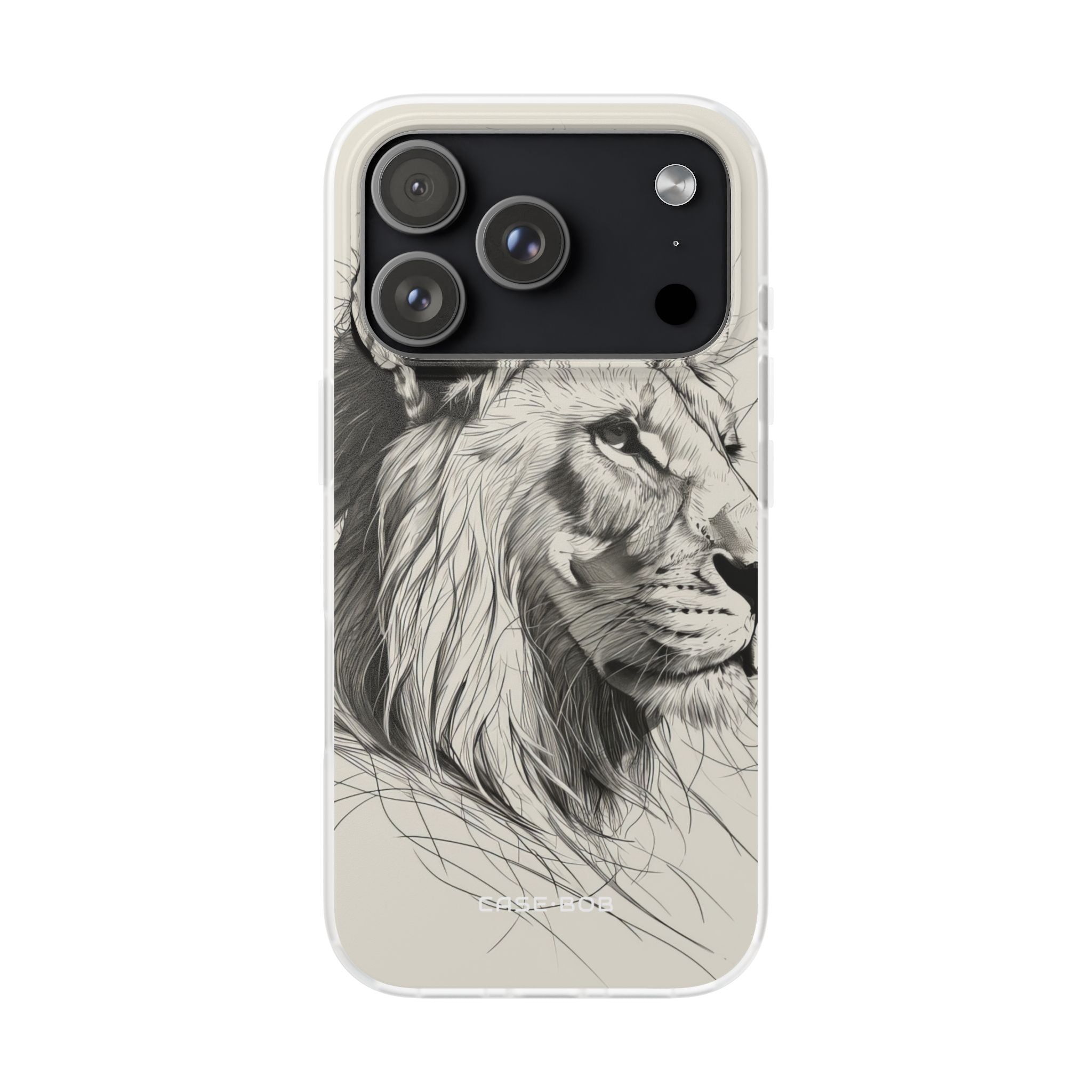 Lion Flow iPhone 17 Pro Case - Soft - CASE•BOB