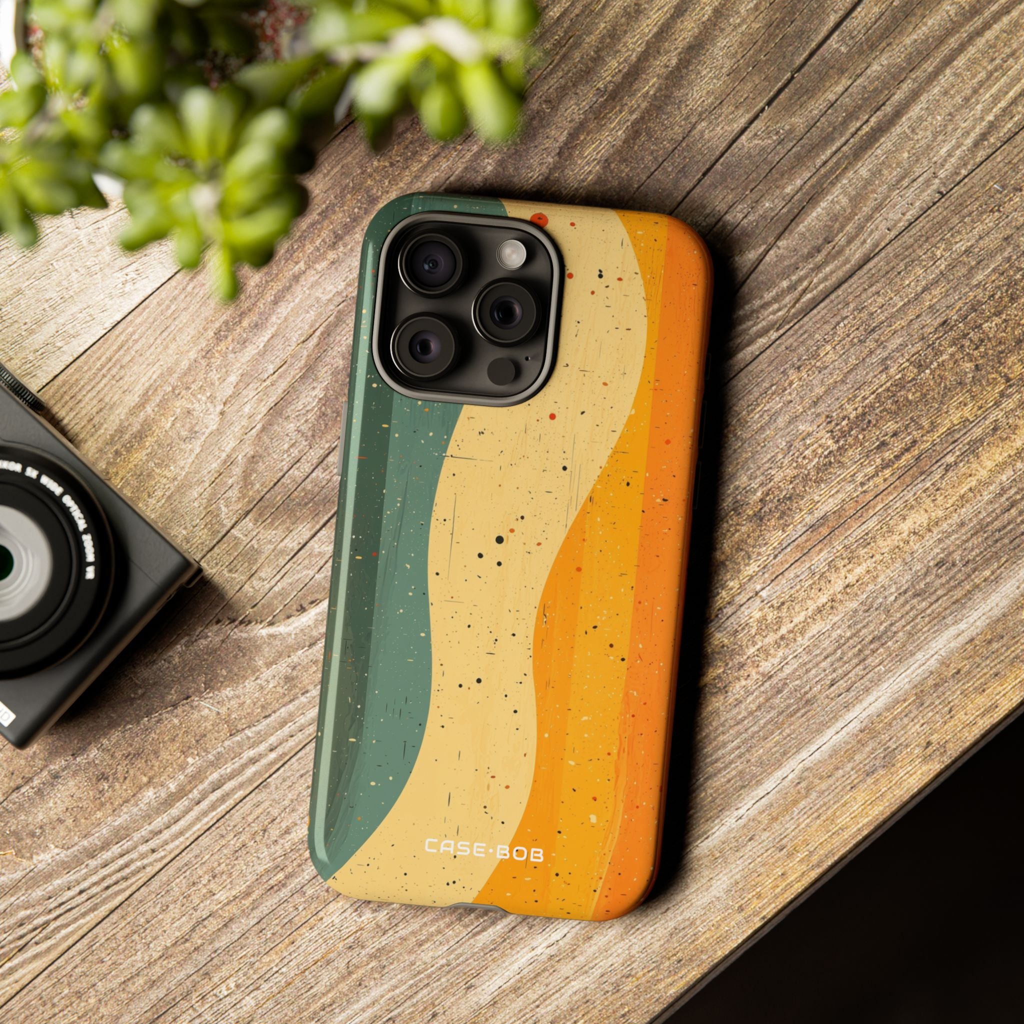 Wavy Forest Veil iPhone 15 Pro Max Skal - Tough