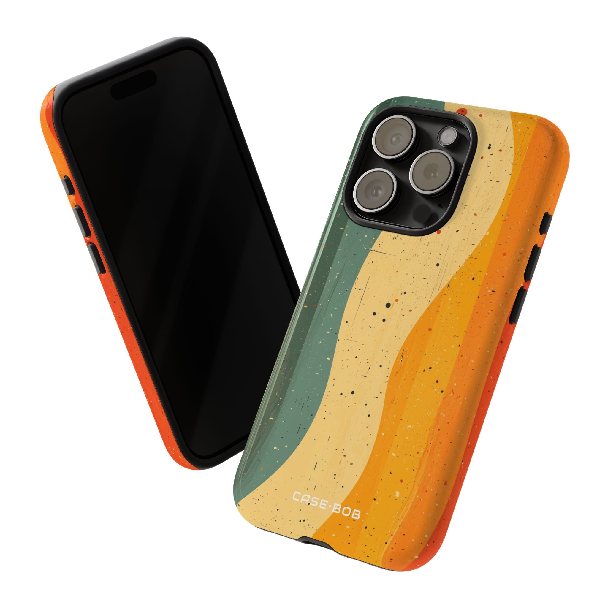 Wavy Forest Veil iPhone 15 Pro Skal - Tough