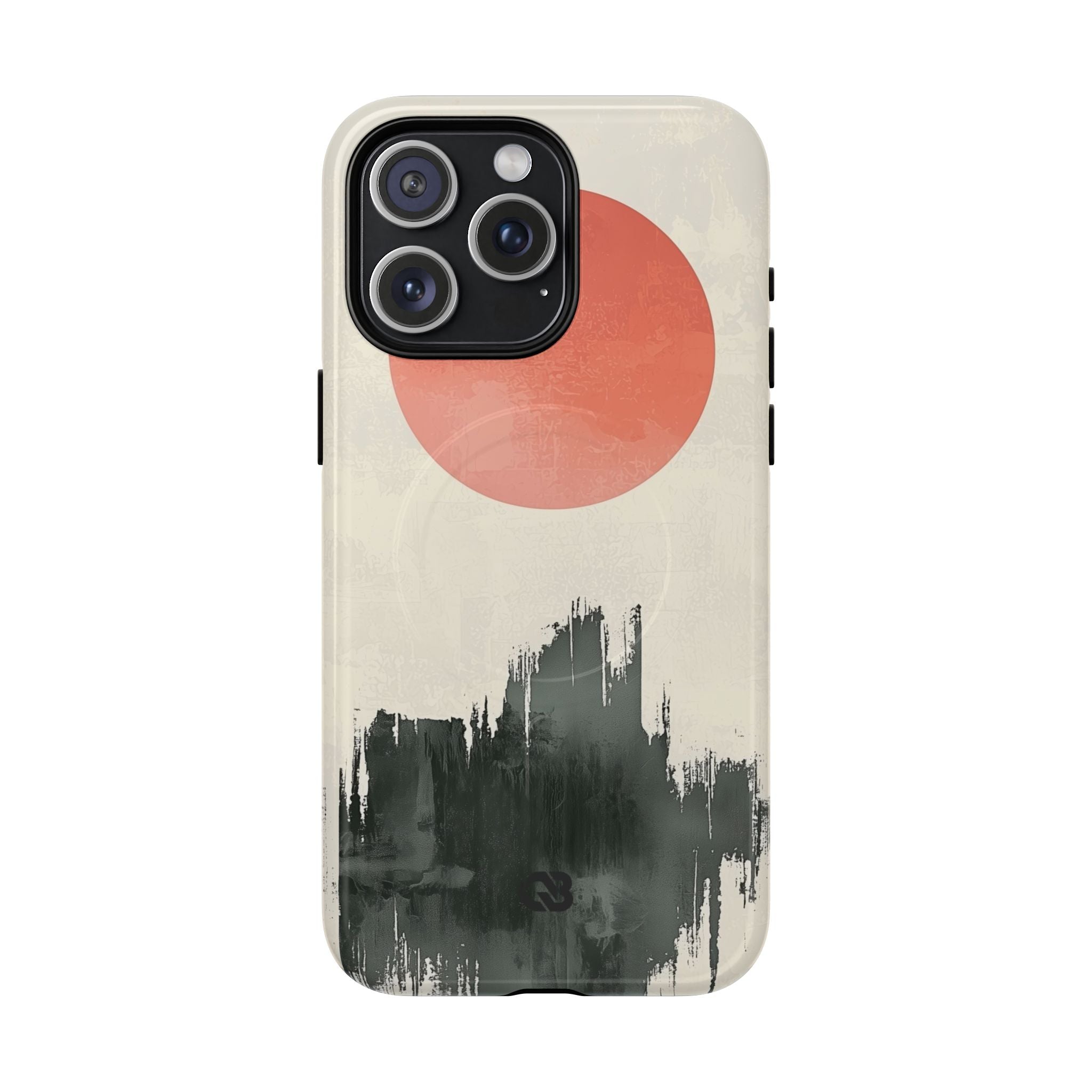 Crimson Sun Strokes · Tough+ Phone Case for iPhone · Magsafe