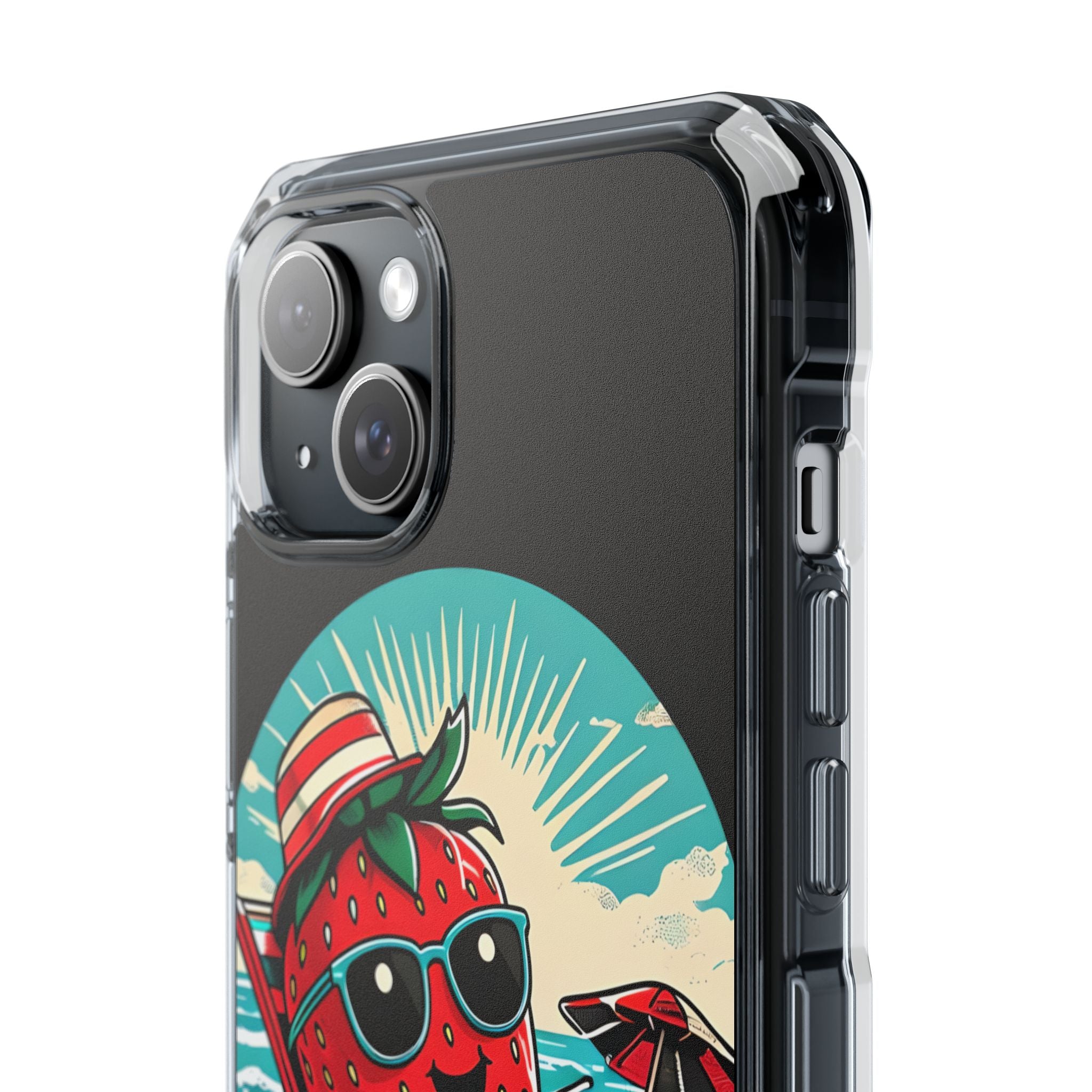 Ρετρό Παραλιακό Μούρο · Impact Θήκη για iPhone · Magsafe