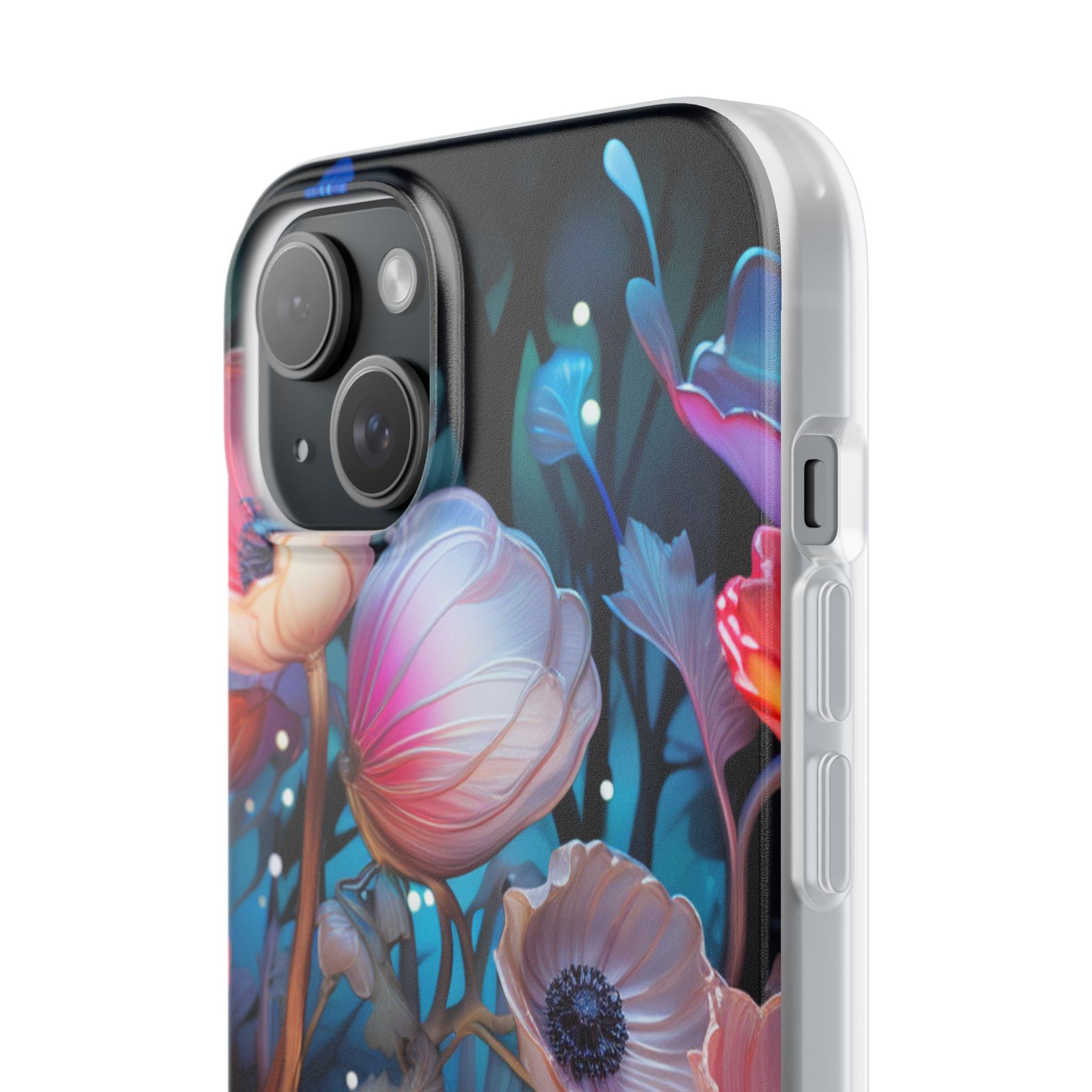 Luminous Poppy Glade · Soft Capa para iPhone