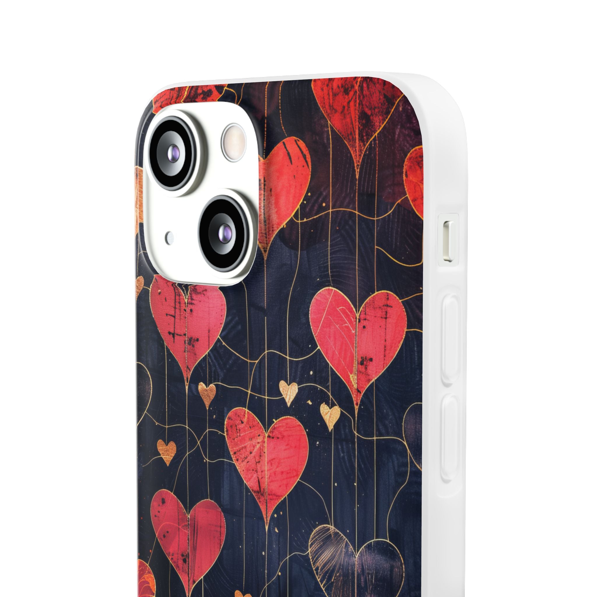 Golden Hearts Network iPhone 13 mini Case - Soft