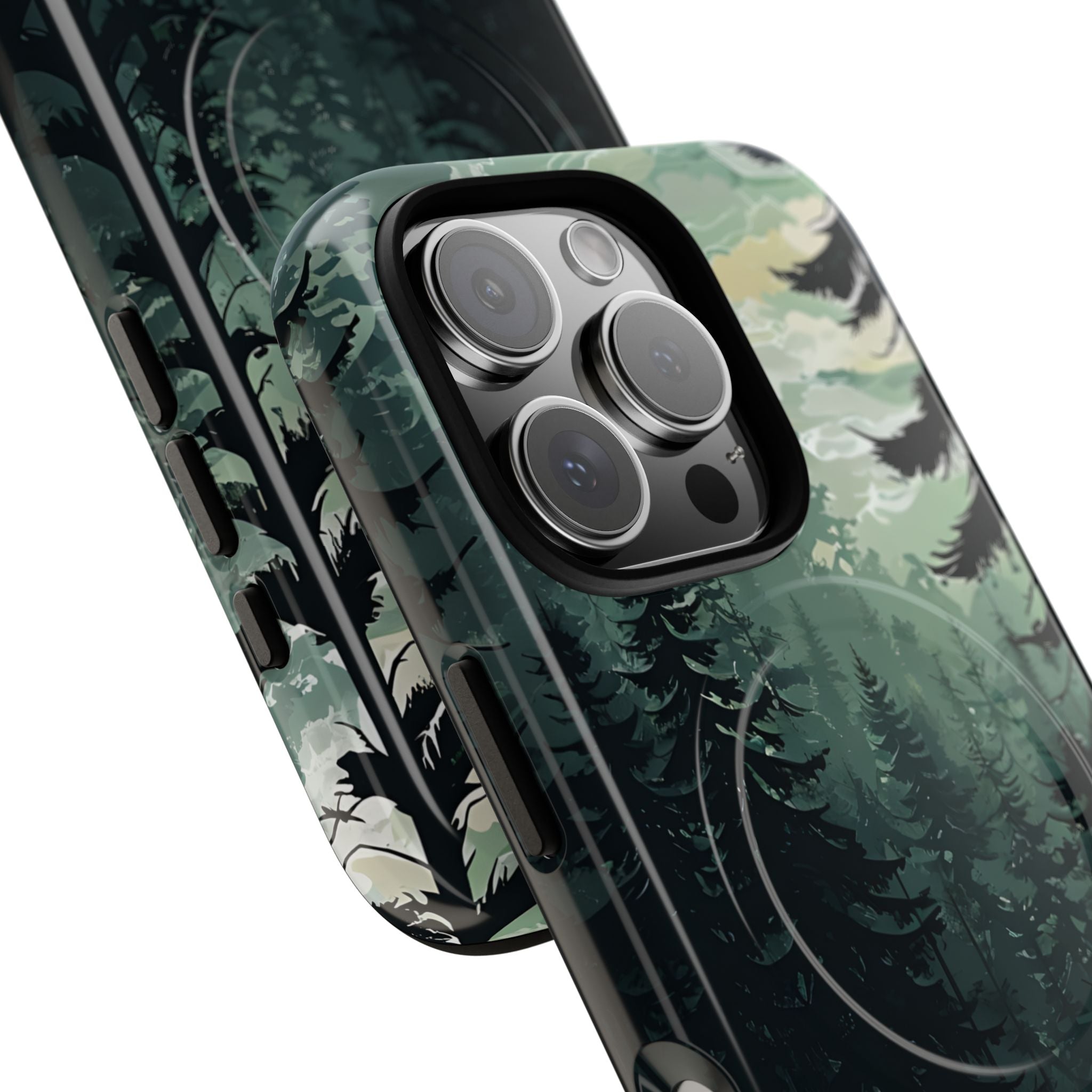 Misty Pine Shadow · Tough+ Phone Case for iPhone · Magsafe