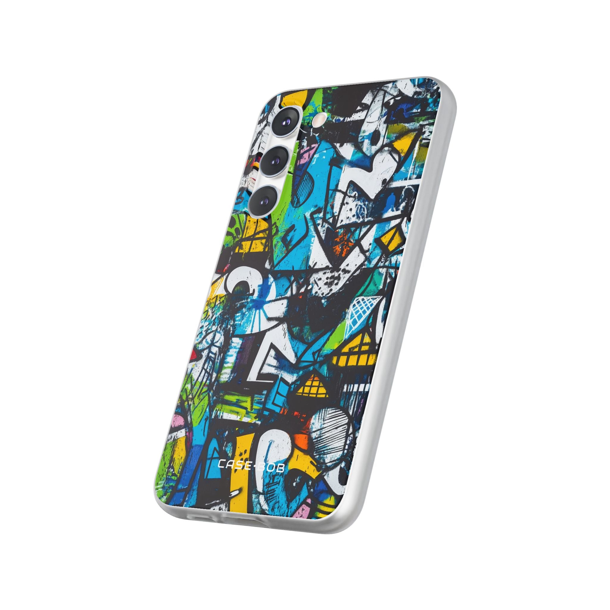 White Ripple Drift Samsung S23 Plus Case - Soft