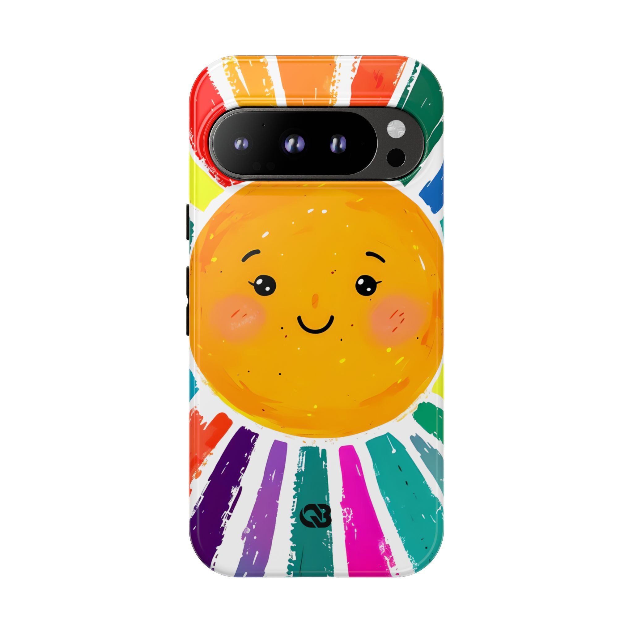 Vibrant Solar Smile · Tough Phone Case for Google Pixel