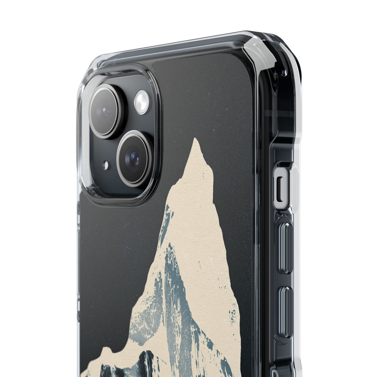 Blue Impact MagSafe Phone Case for iPhone - Frozen Navy Monolith
