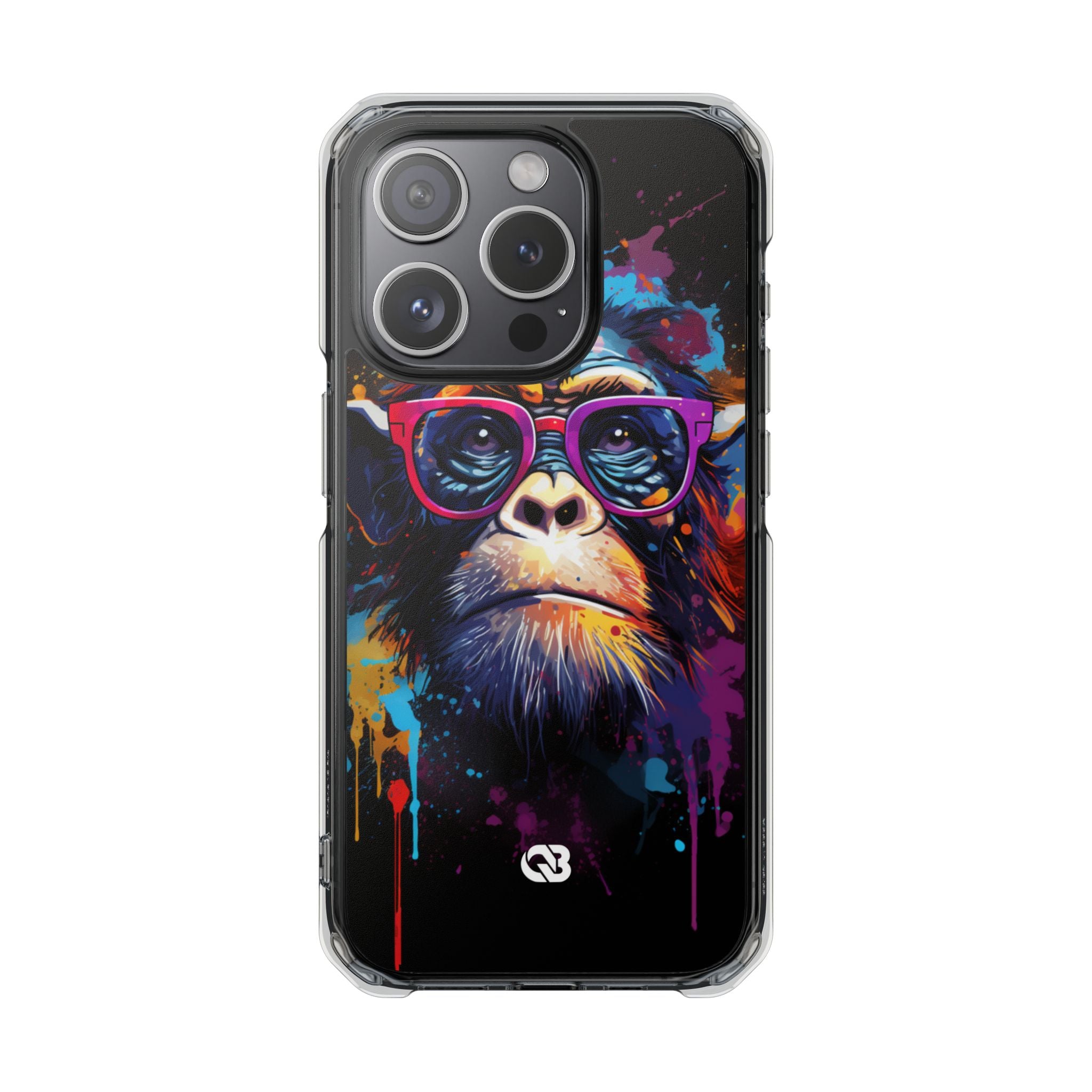 Neon Splatter Primate · Impact Magsafe