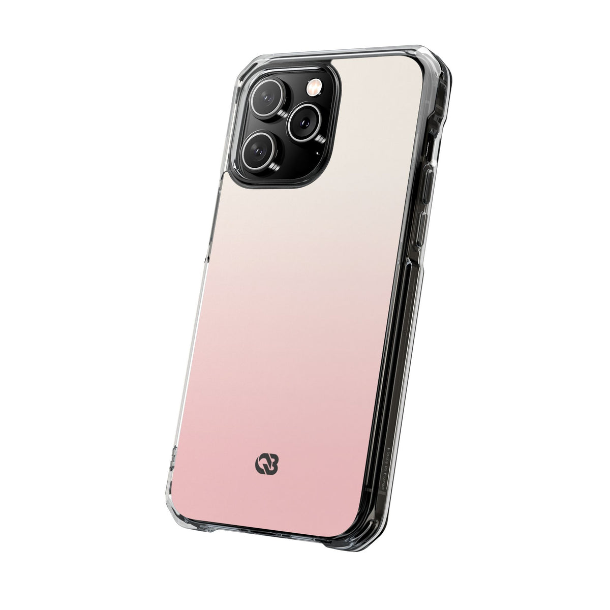 Blush Horizon · Clear Impact Magnetic Phone Case for iPhone · Pink