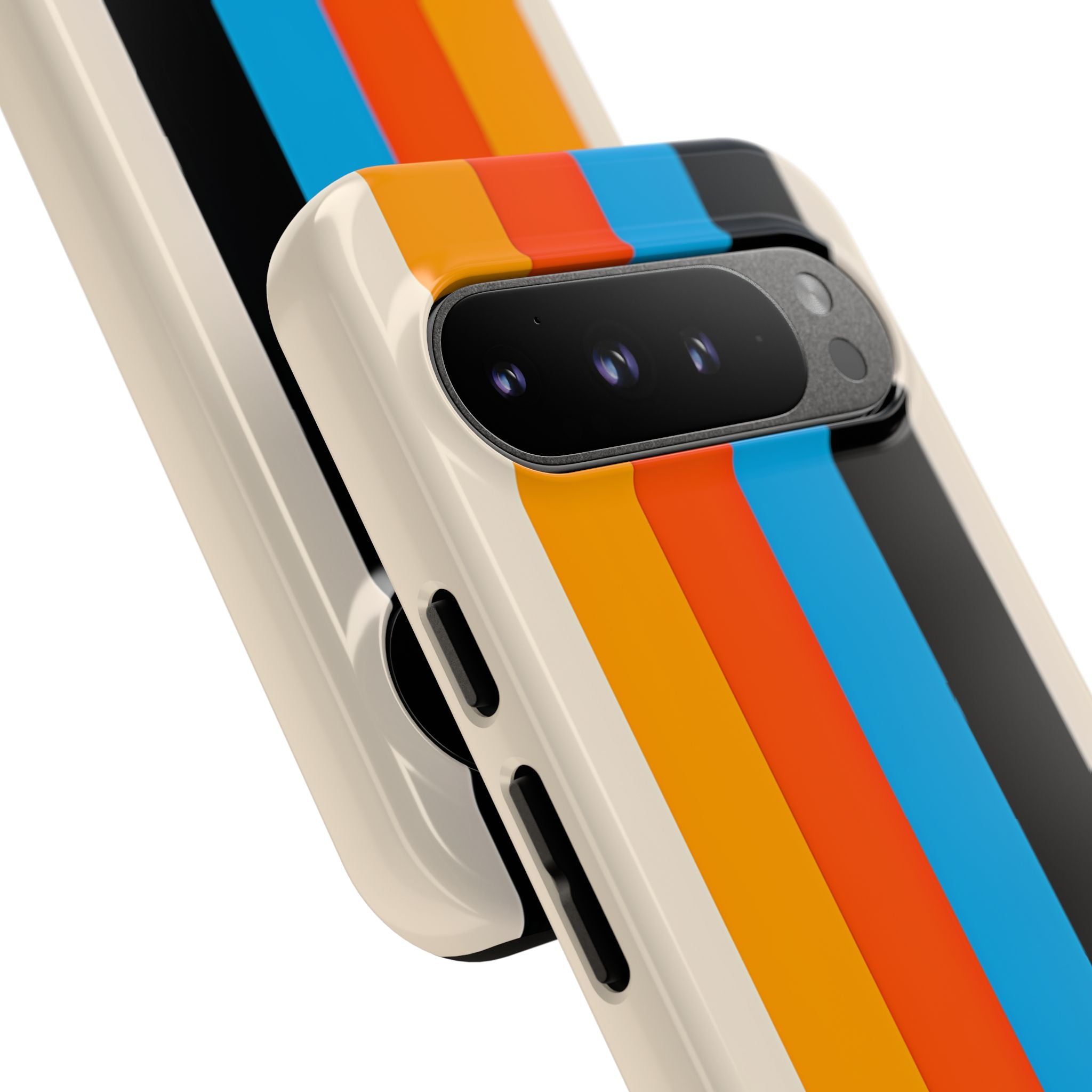 Retro Racing Stripes · Tough Phone Case for Google Pixel