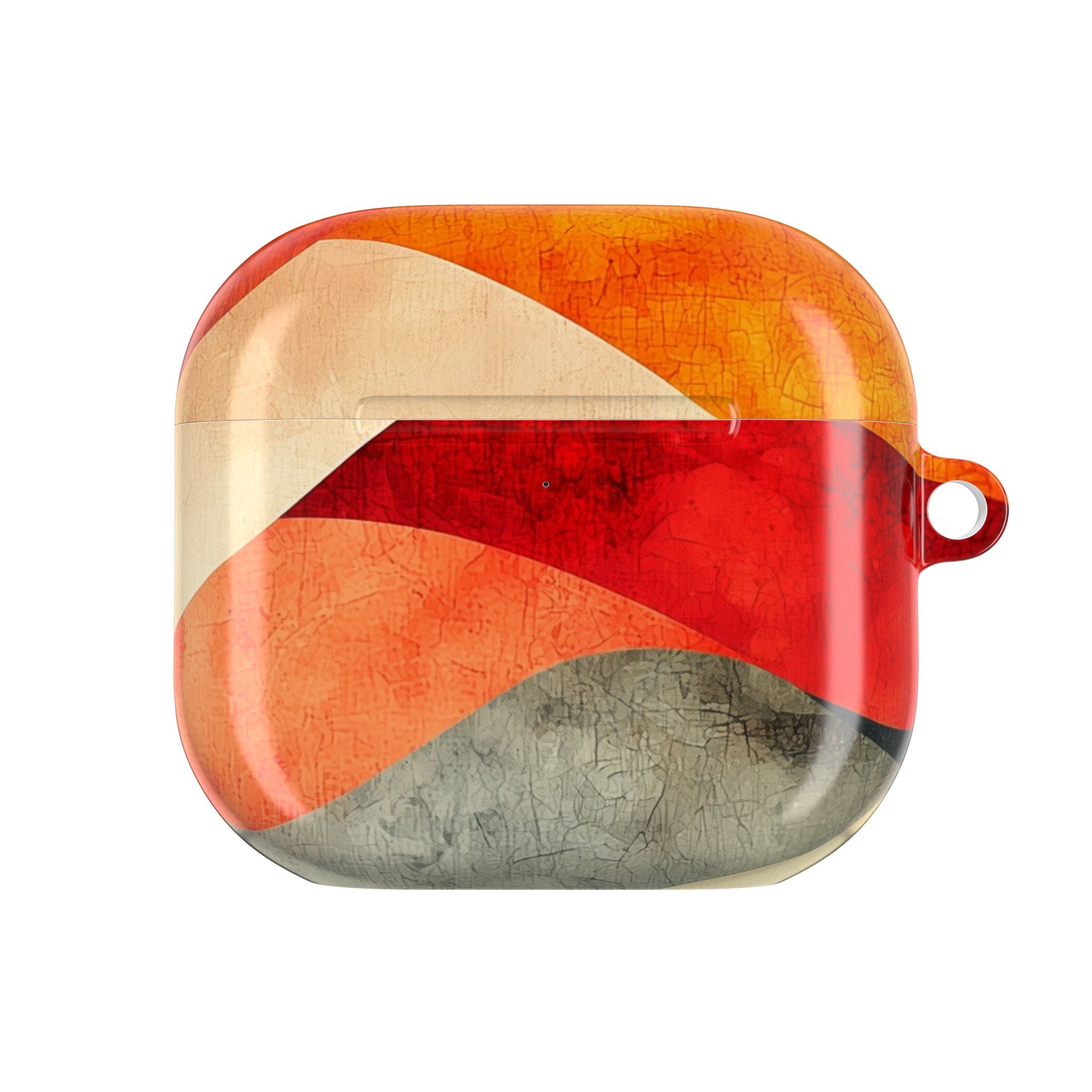 Crimson Ripples - AirPods Case