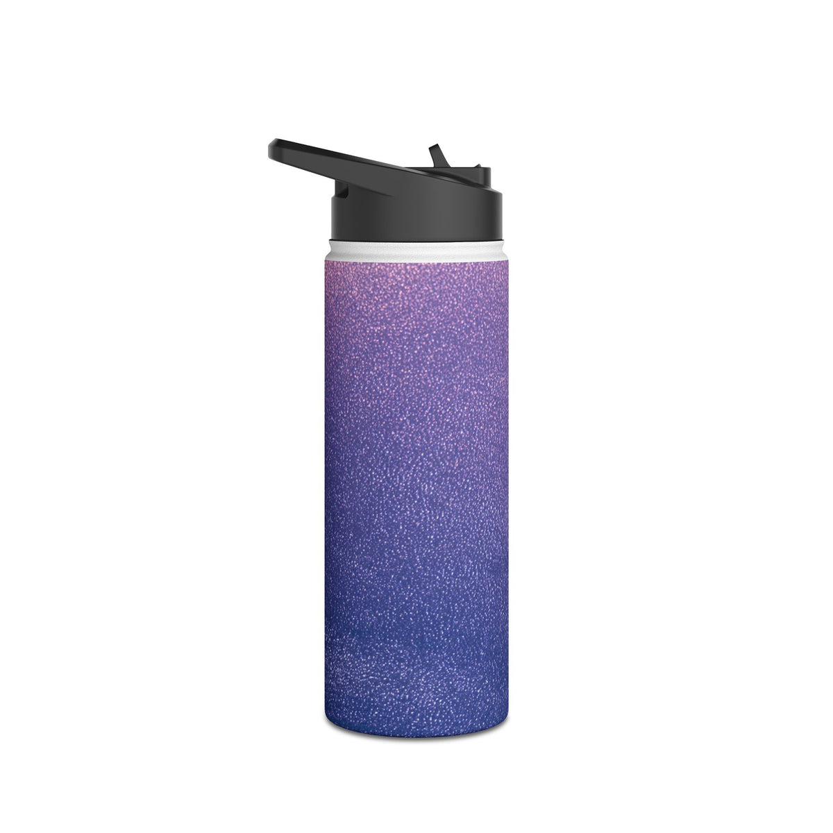 Ethereal Violet Glow · Insulated Water Bottle · Purple