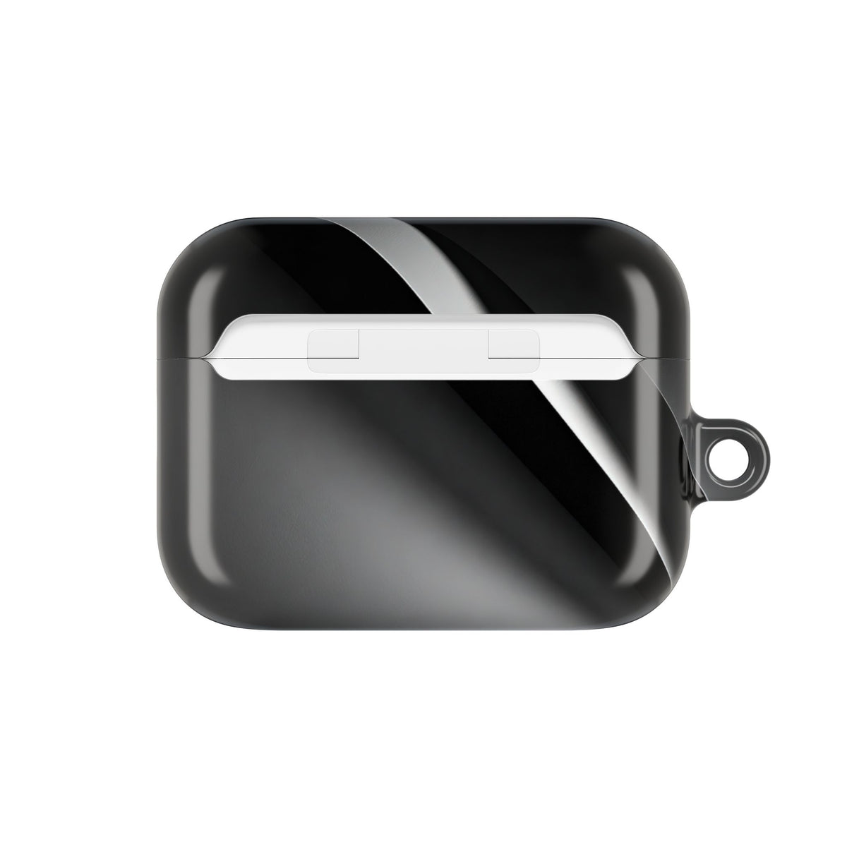 Obsidian Ridge · Hard Case for AirPods & AirPods Pro · Black