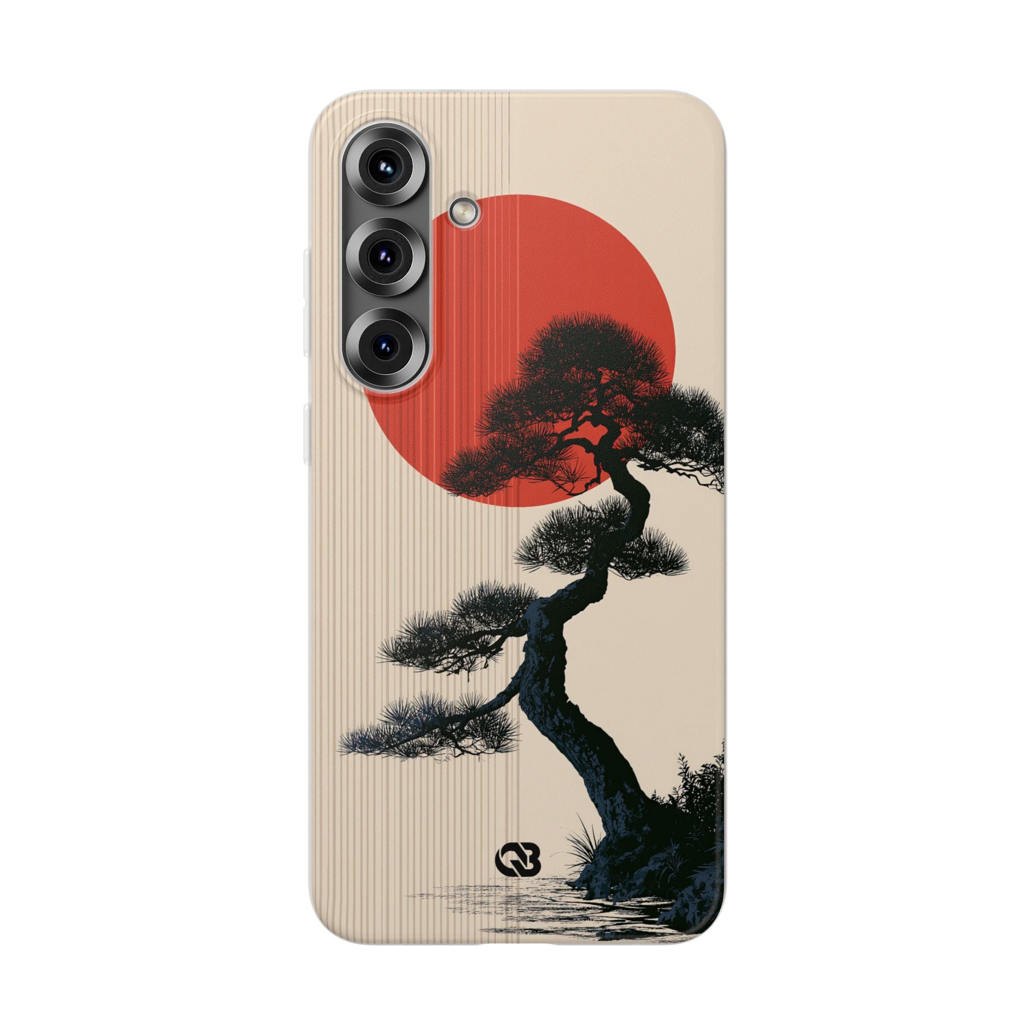 Beige Lite Phone Case for Samsung - Kyoto Crimson Pine