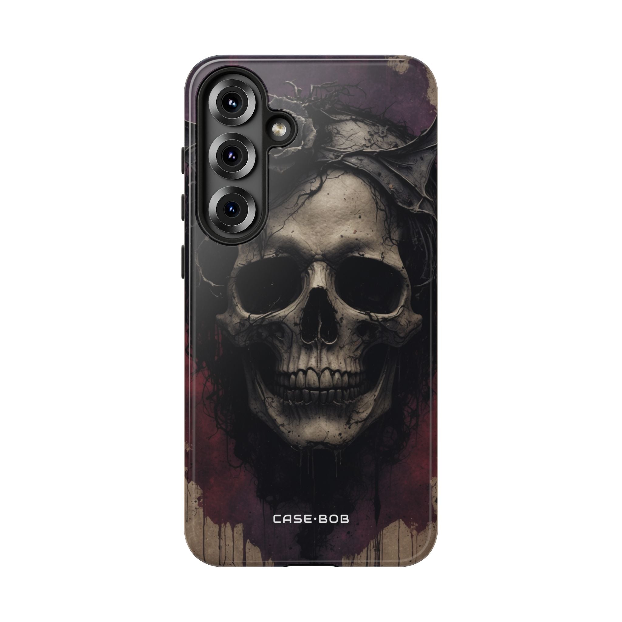 Gothic Skull Crown Samsung S25 Plus Skal - Tough