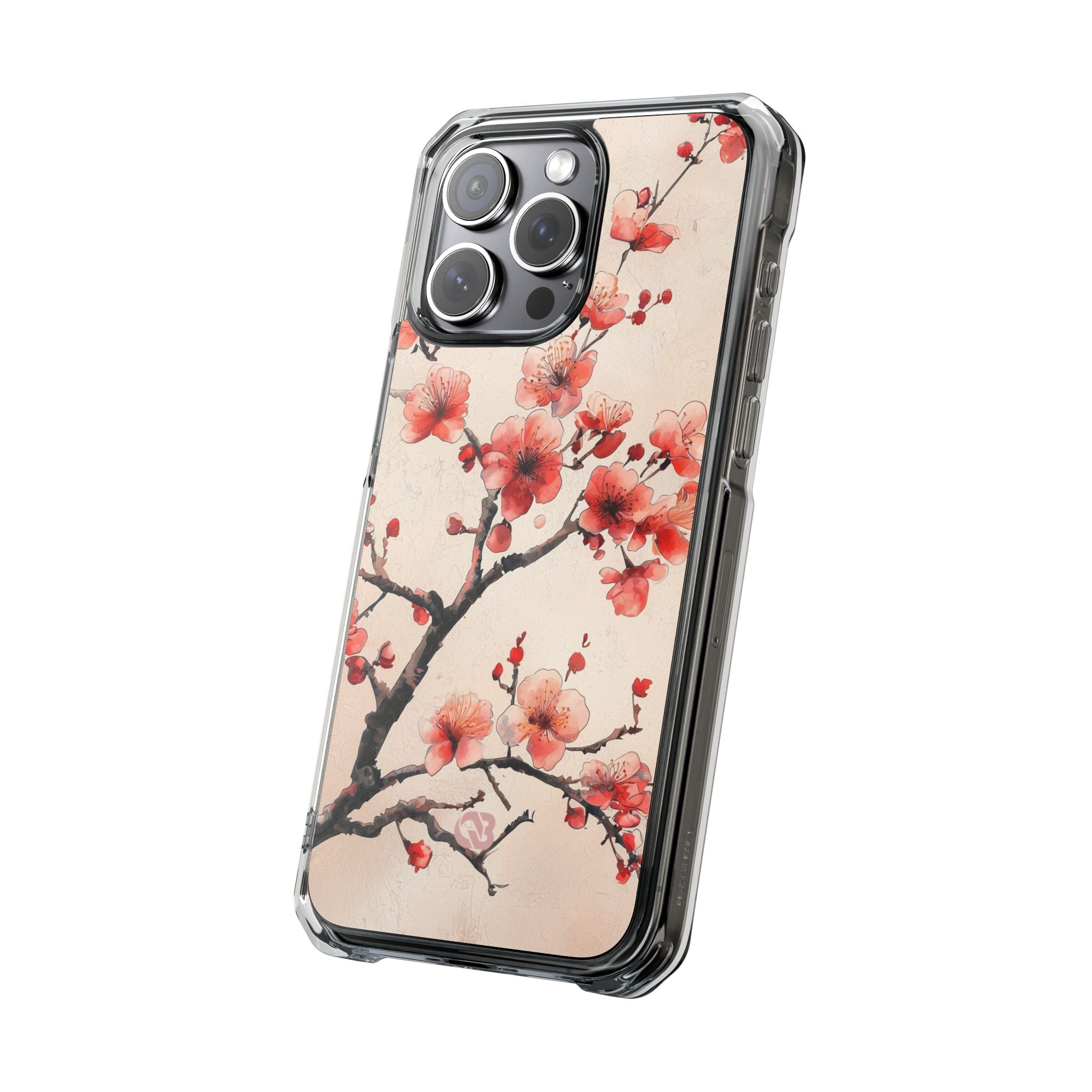 Crimson Silk Flora · Impact Handyhülle für iPhone · Magsafe