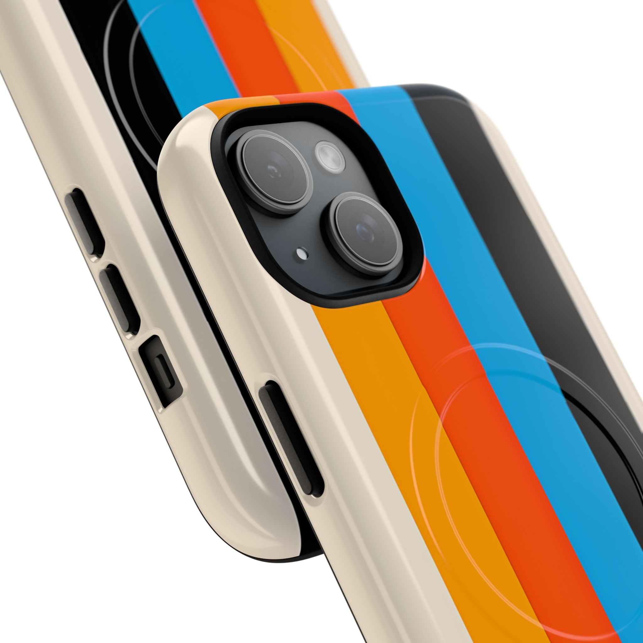 Vivid Stripe Harmony iPhone 15 - Tough+ suojakotelo