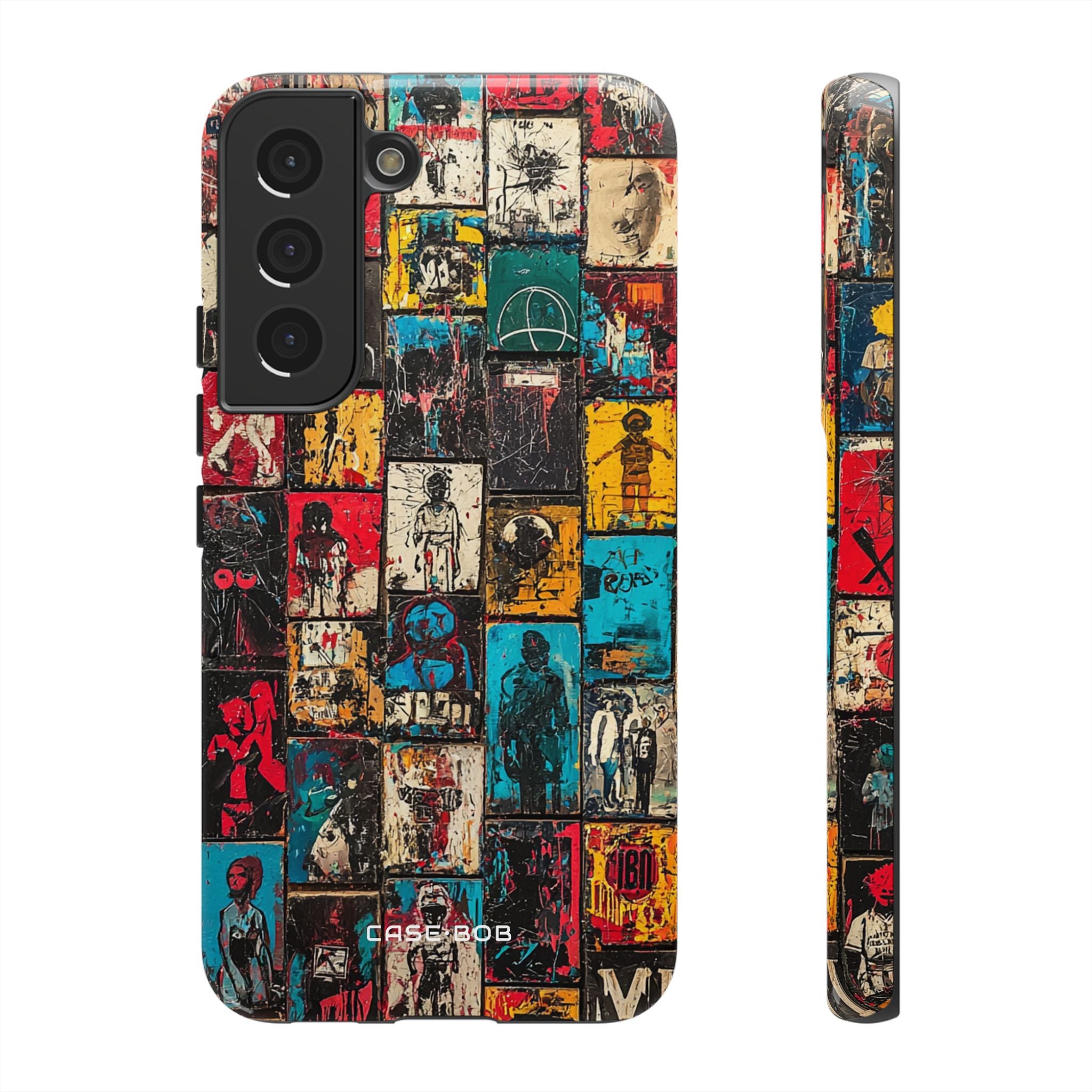 Figured Grid Samsung S22 Case - Tough