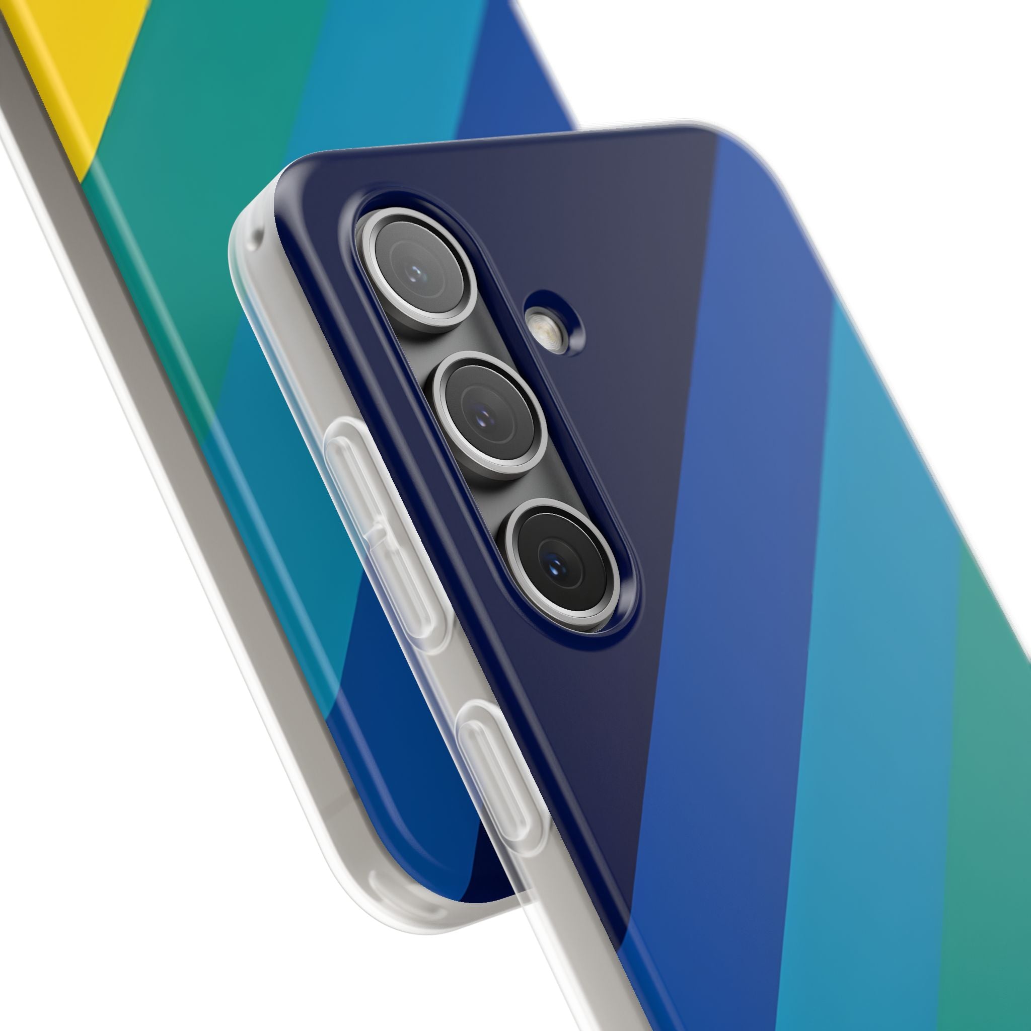 Prismatische Schrägung · Soft Handyhülle für Samsung