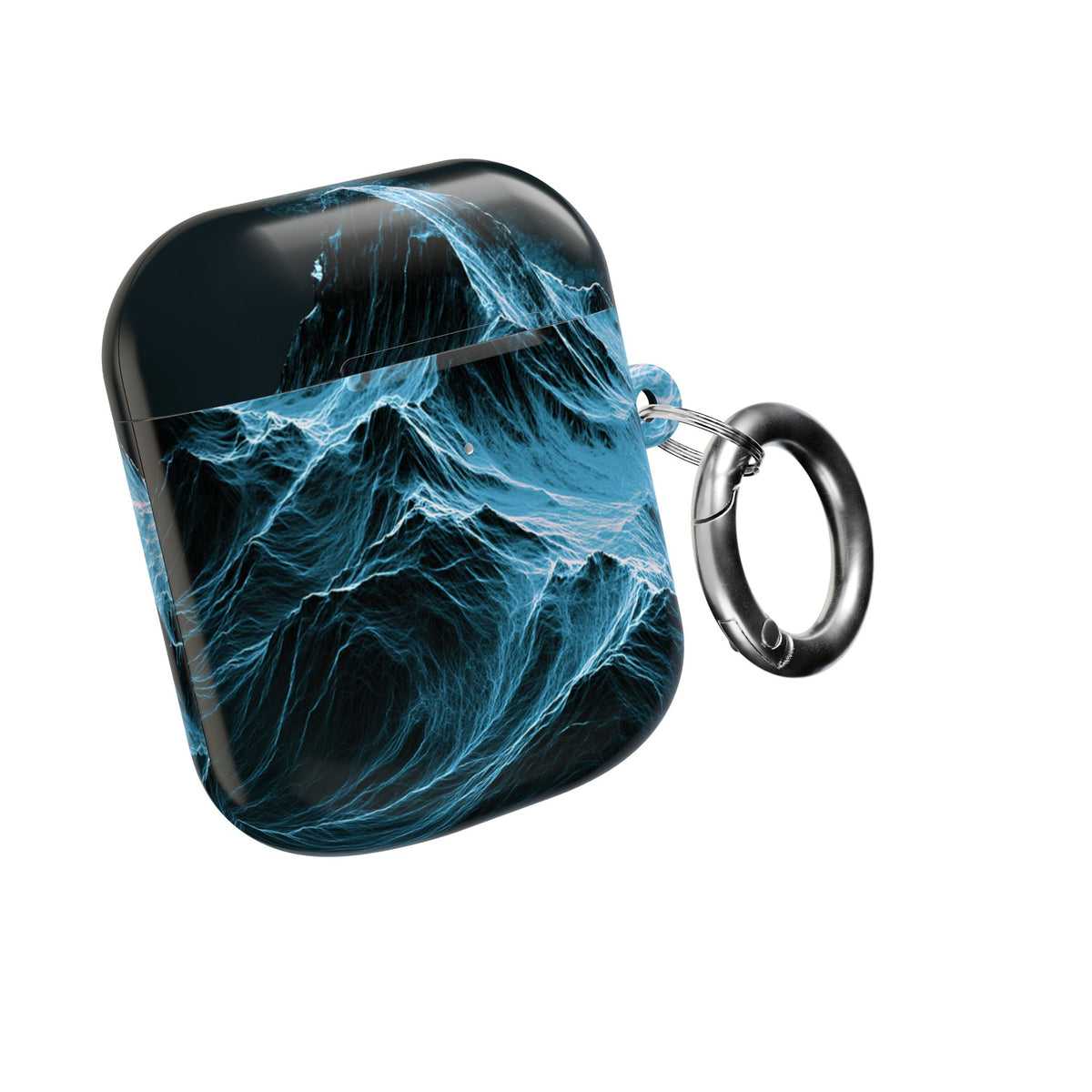 Nordic Frost Peak · Hard Case for AirPods & AirPods Pro · Blue