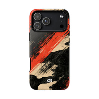 Urban Slash Camo · Tough 2.0 Magnetic Phone Case for iPhone · Black