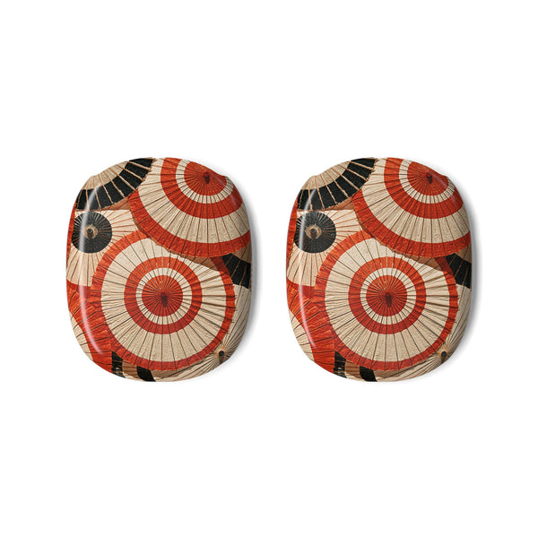 Vermilion Wagasa Motif · Hard Case for AirPods Max · Red