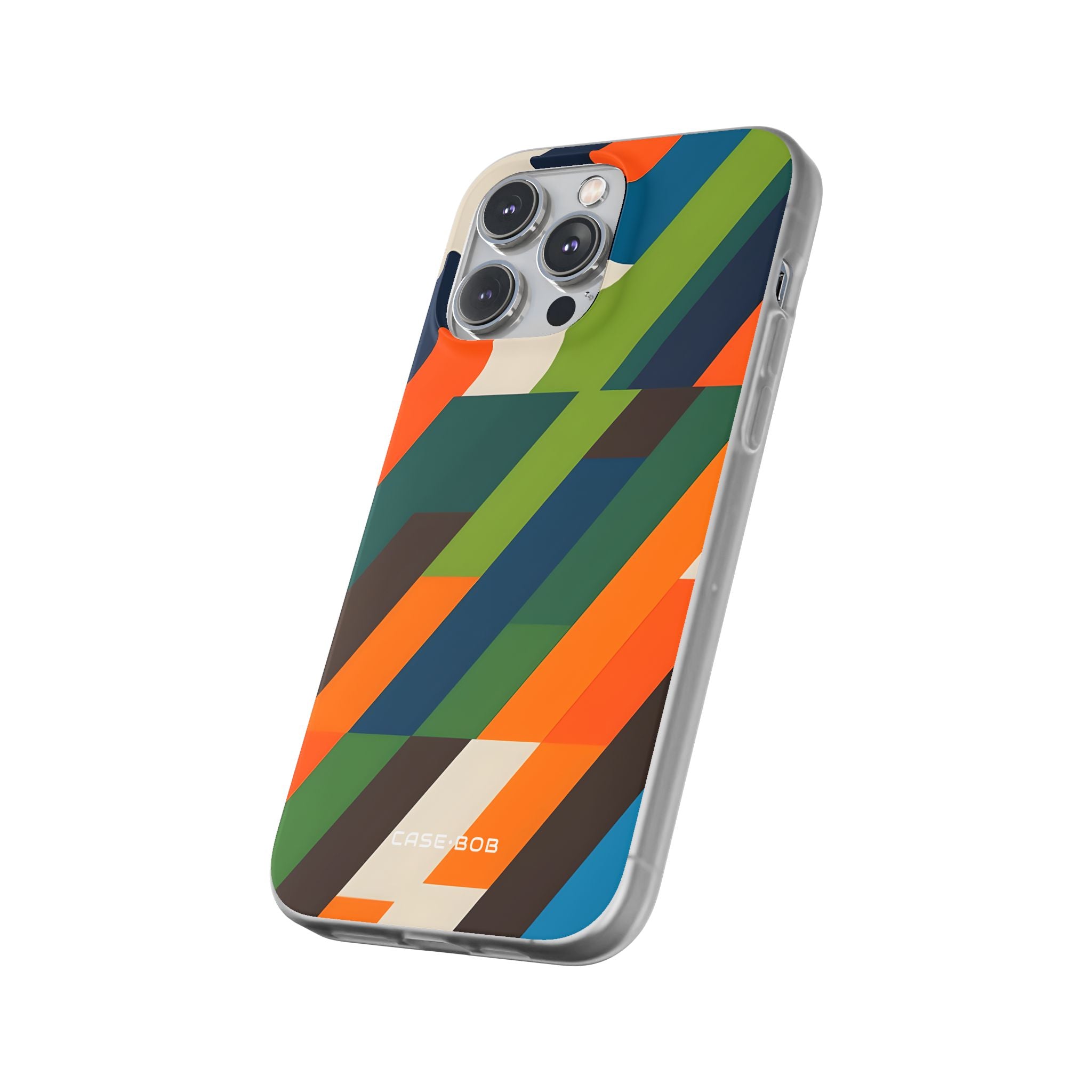 Diagonal Blaze iPhone 14 Pro Max Case - Soft