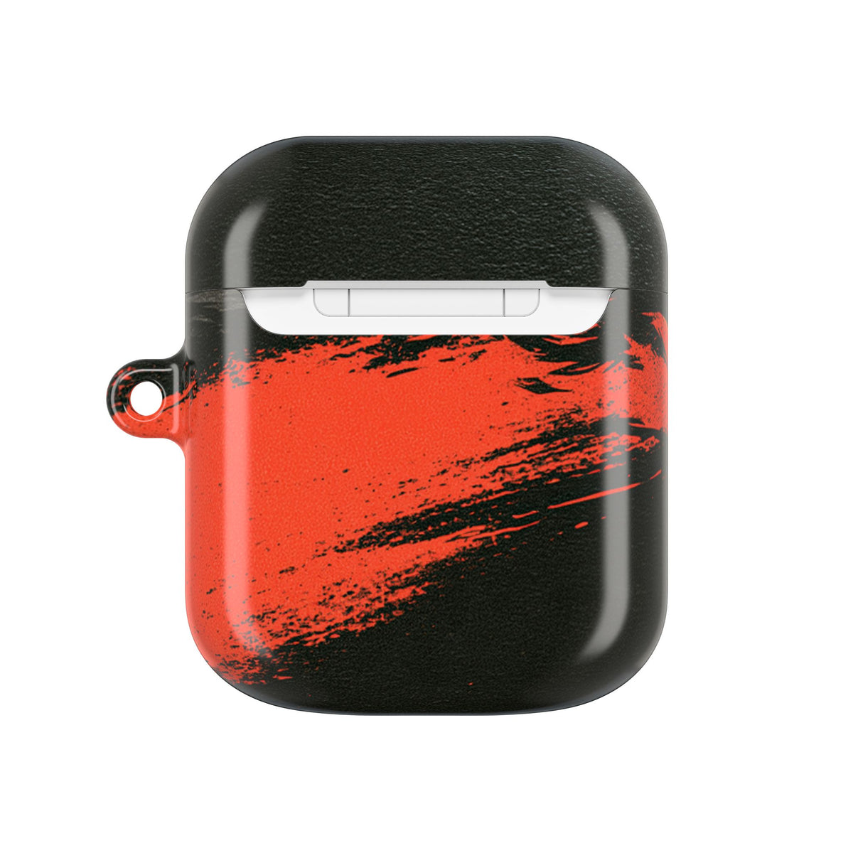Crimson Raptor Noir · Hard Case for AirPods & AirPods Pro · Black
