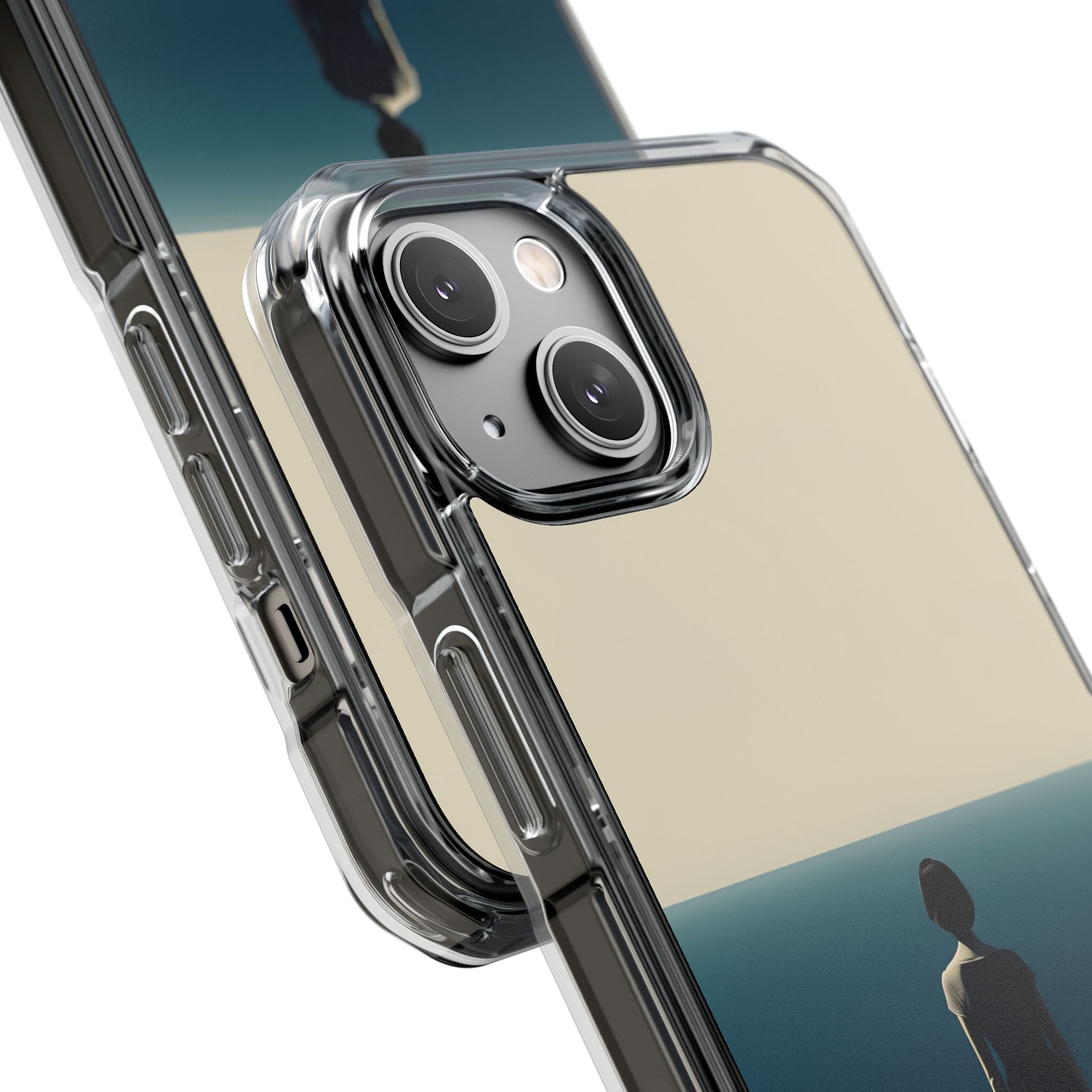 Solitary Blue Horizon · Impact Hoesje voor iPhone · Magsafe