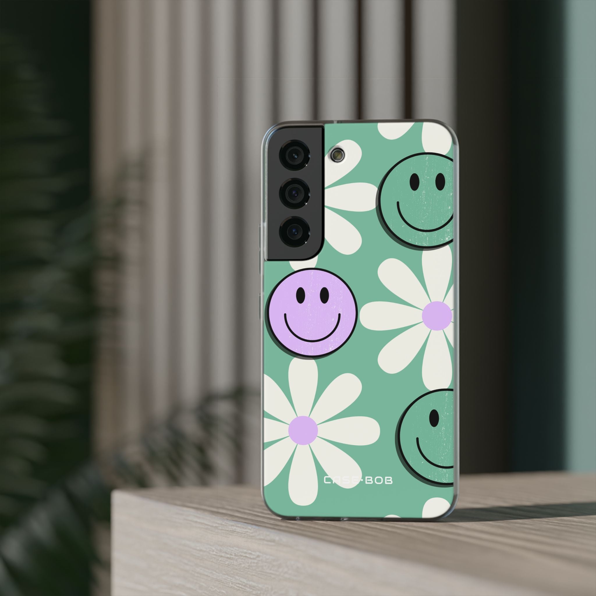Smiley Daisy Glow Samsung S22 - Soft