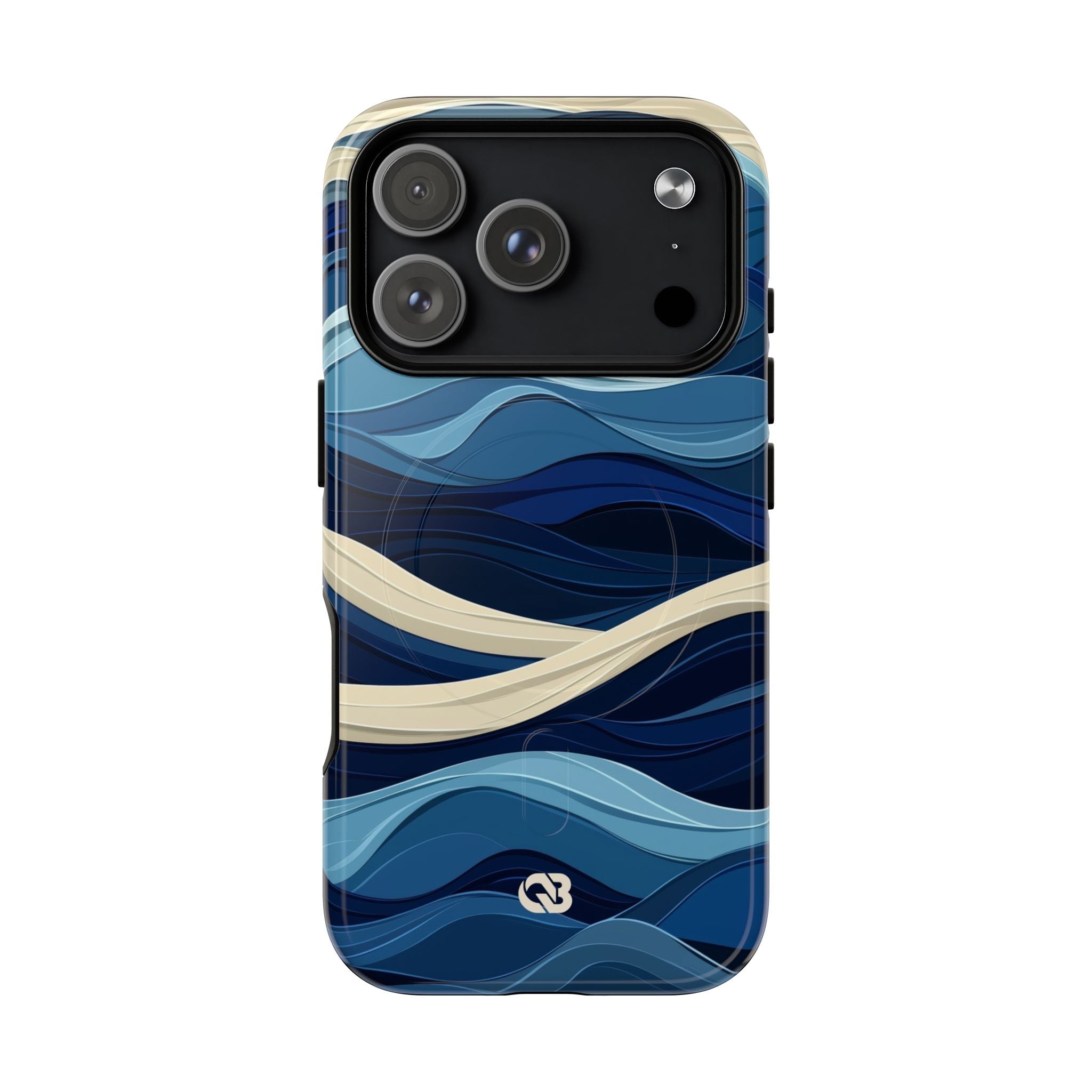 Cobalt Coast Layers · Tough+ Phone Case for iPhone · Magsafe