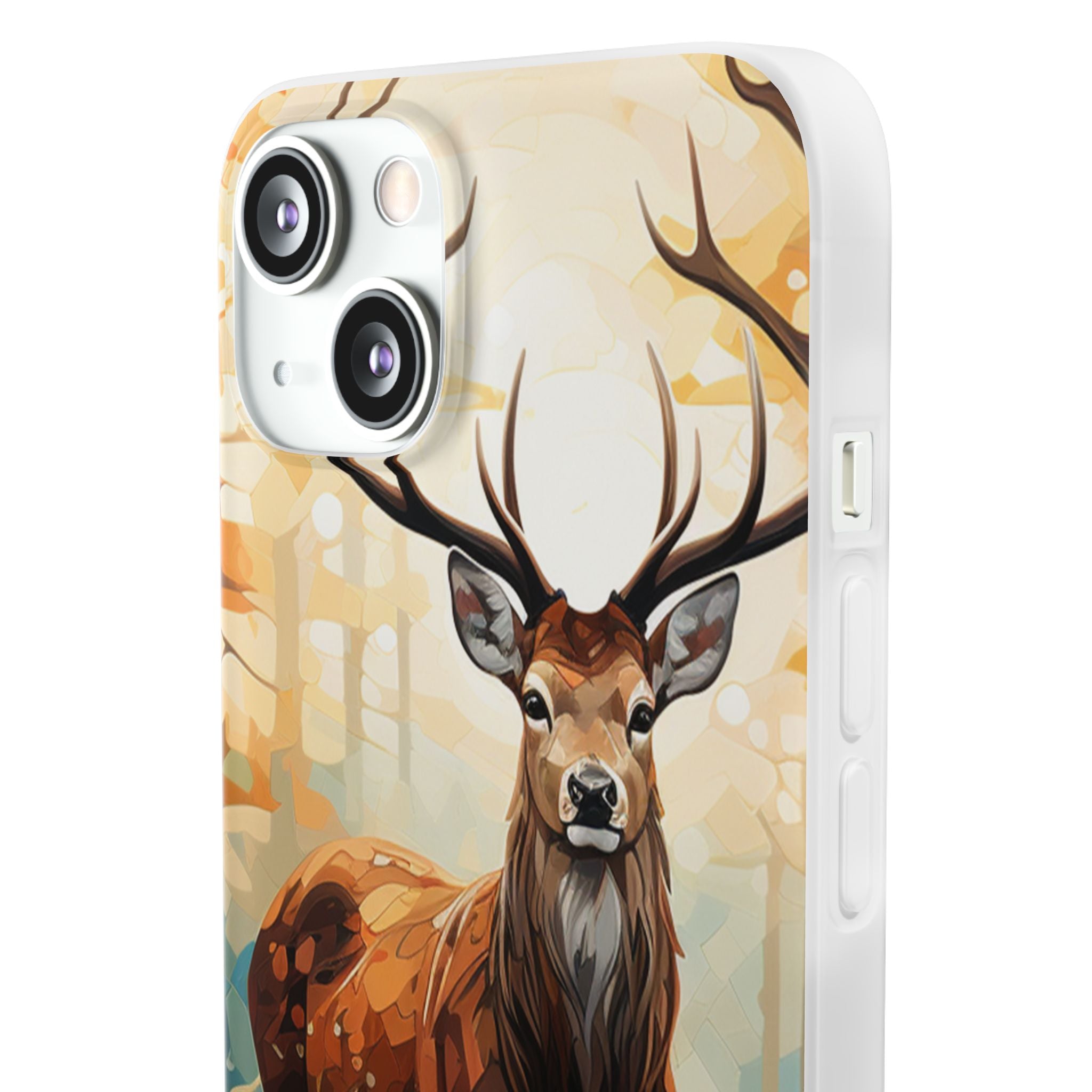 Glowing Stag iPhone 13 - Soft - CASE•BOB