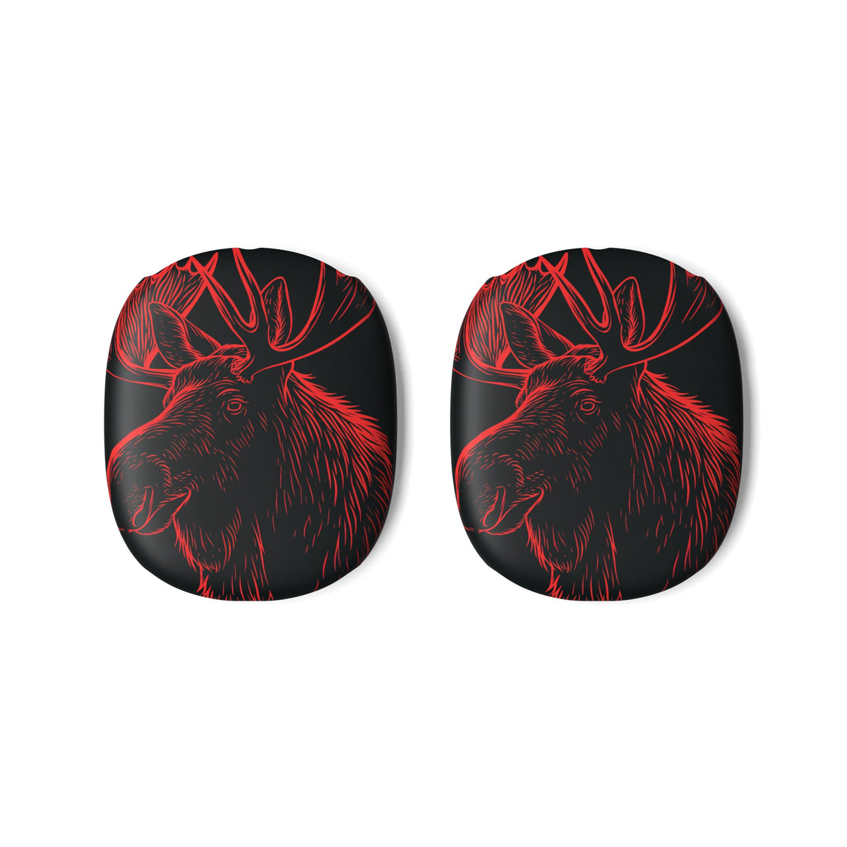 Nordic Elk · Hard Case for AirPods Max · Black