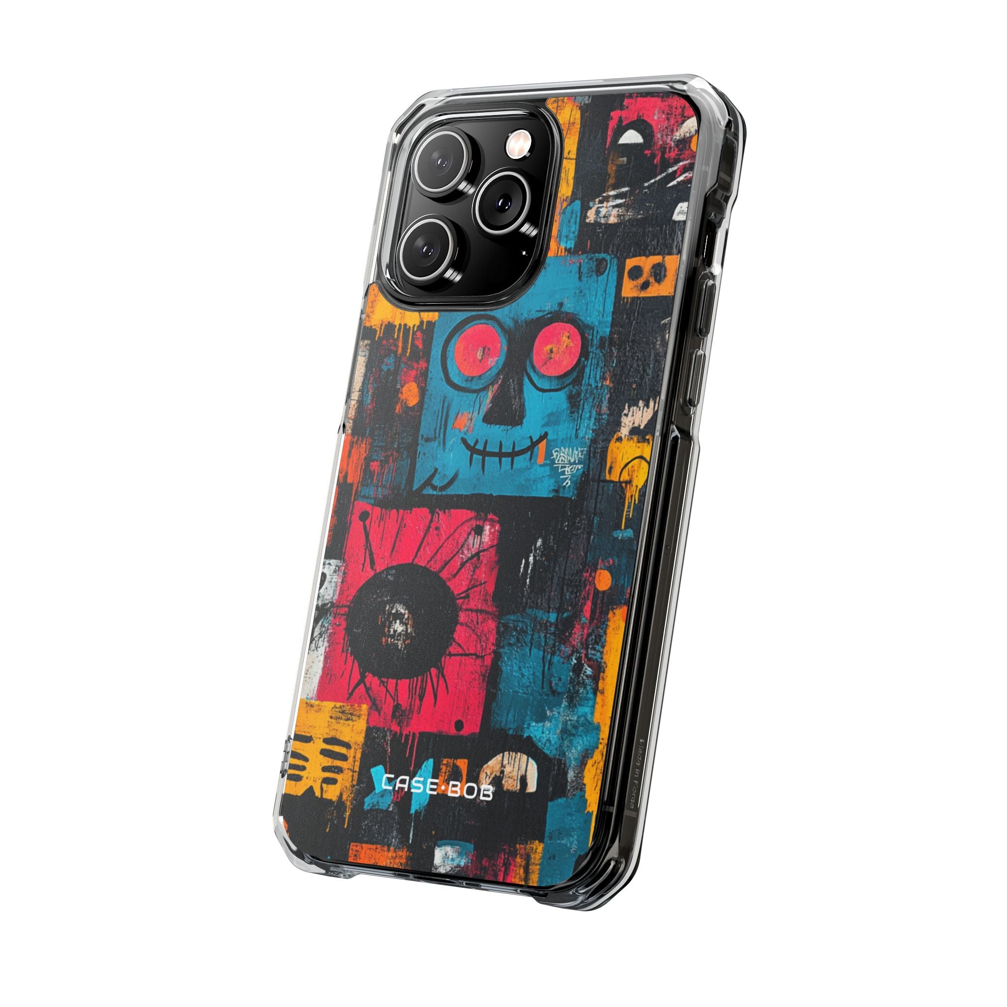 Blue Stitch Smile iPhone 14 Pro Max Case - Impact