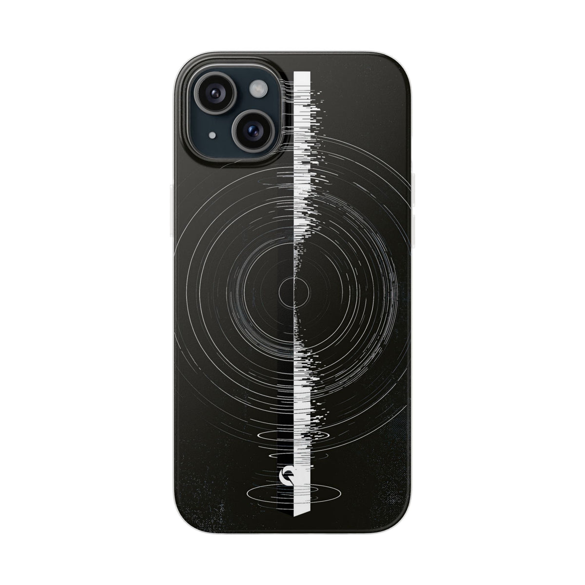 Black Lite Phone Case for iPhone - Obsidian Orbital Signal