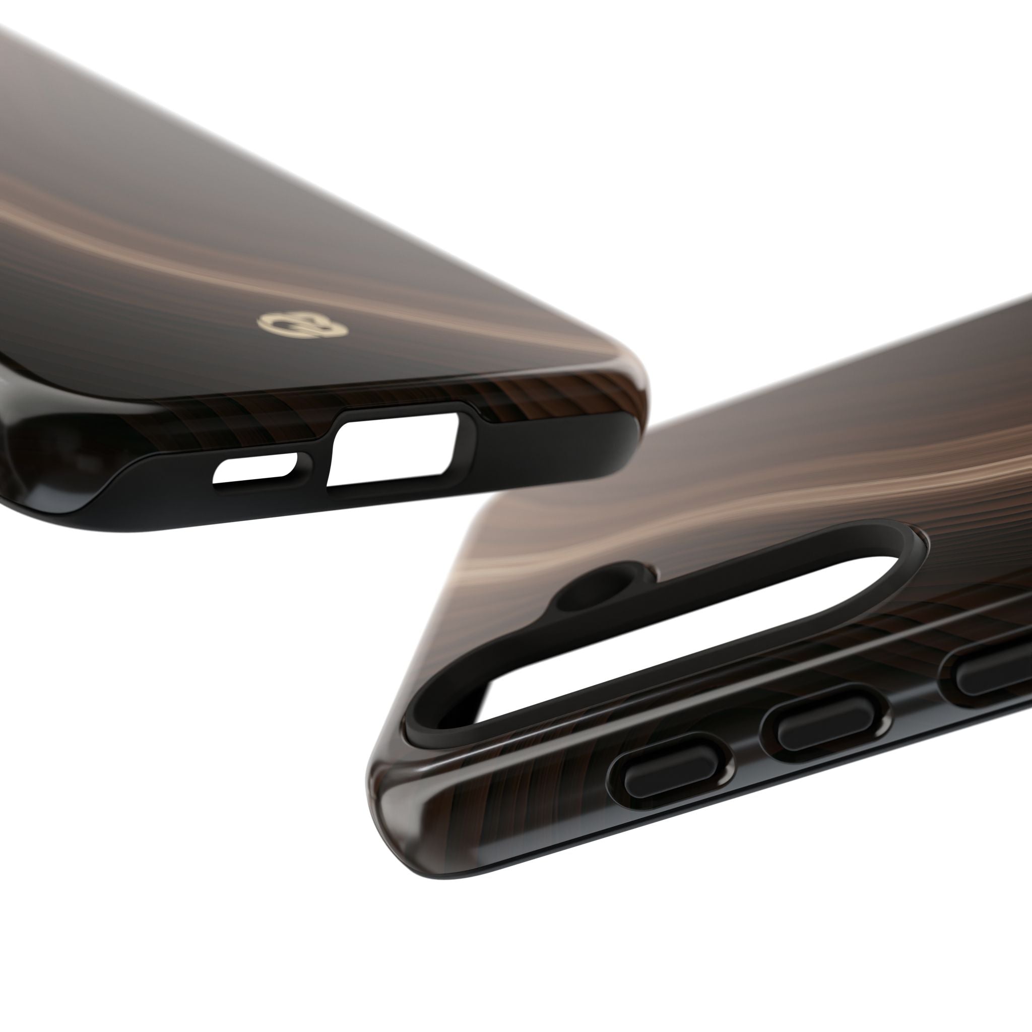 Brown Tough Phone Case for Samsung - Bronzed Canyon Relief
