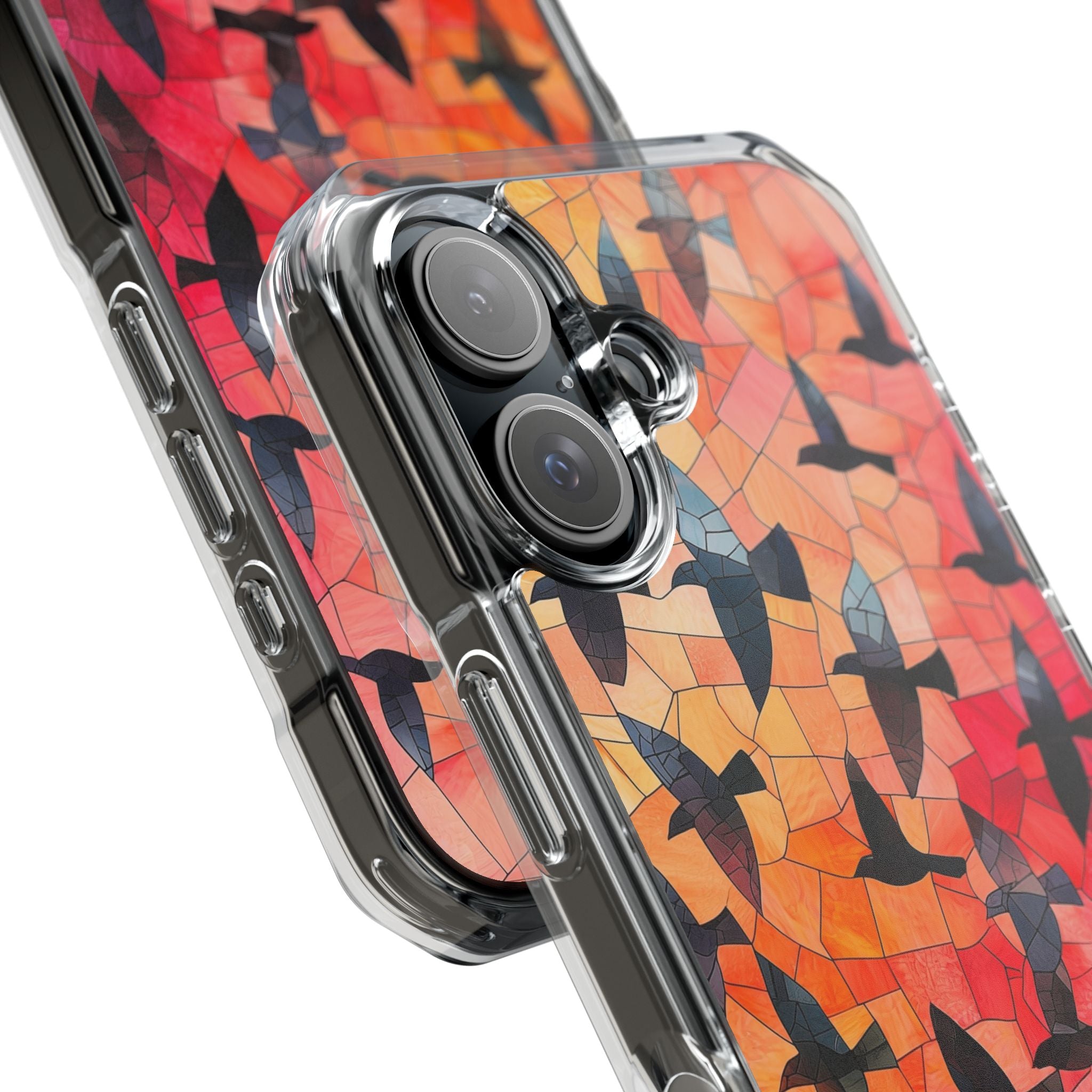 Ember Mosaic Wings · Impact Coque de téléphone pour iPhone · Magsafe
