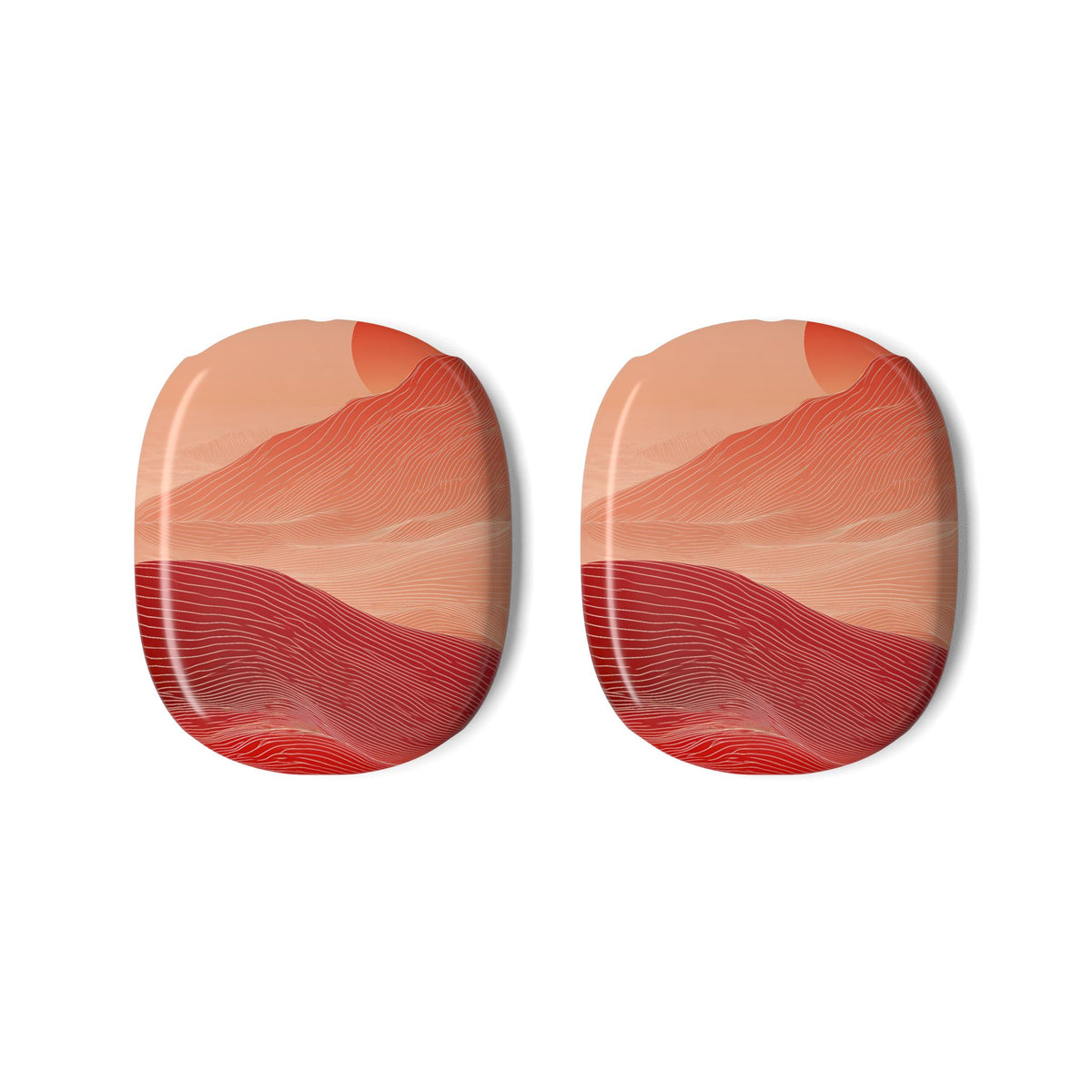 Crimson Horizon · Hard Case for AirPods Max · Red