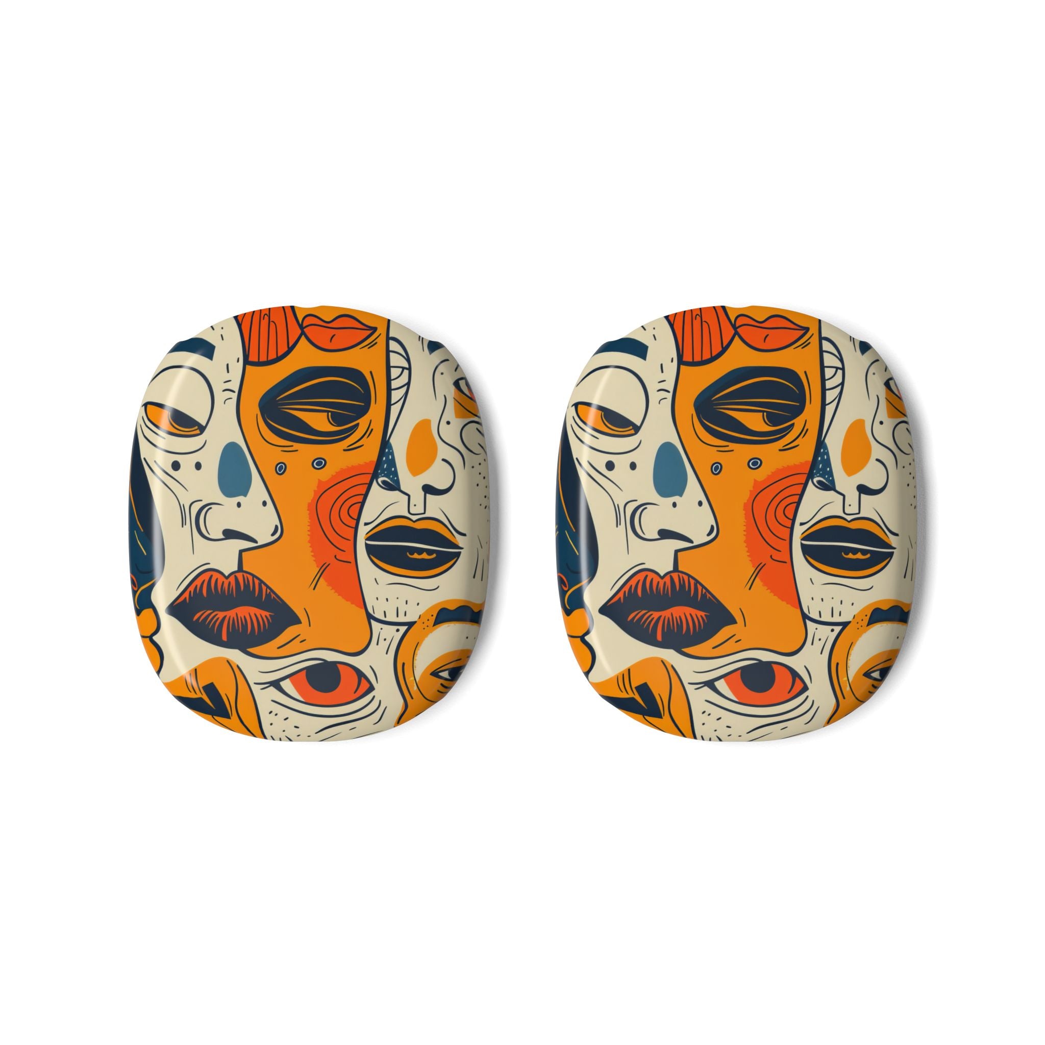 Overlapping Faces - AirPod Max Case