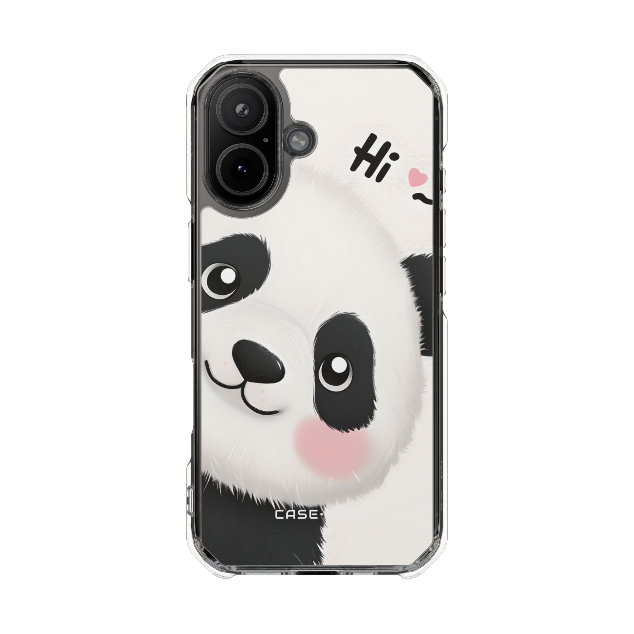 Panda Smile iPhone 17 Case - Impact