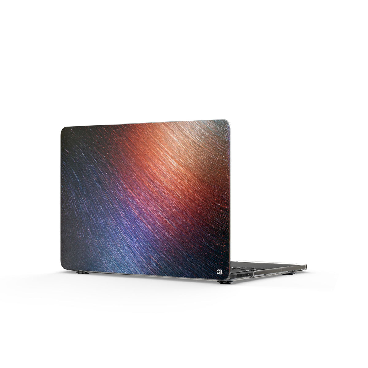 Radiant Energy Stream · Clear Hard Case for MacBook · Blue