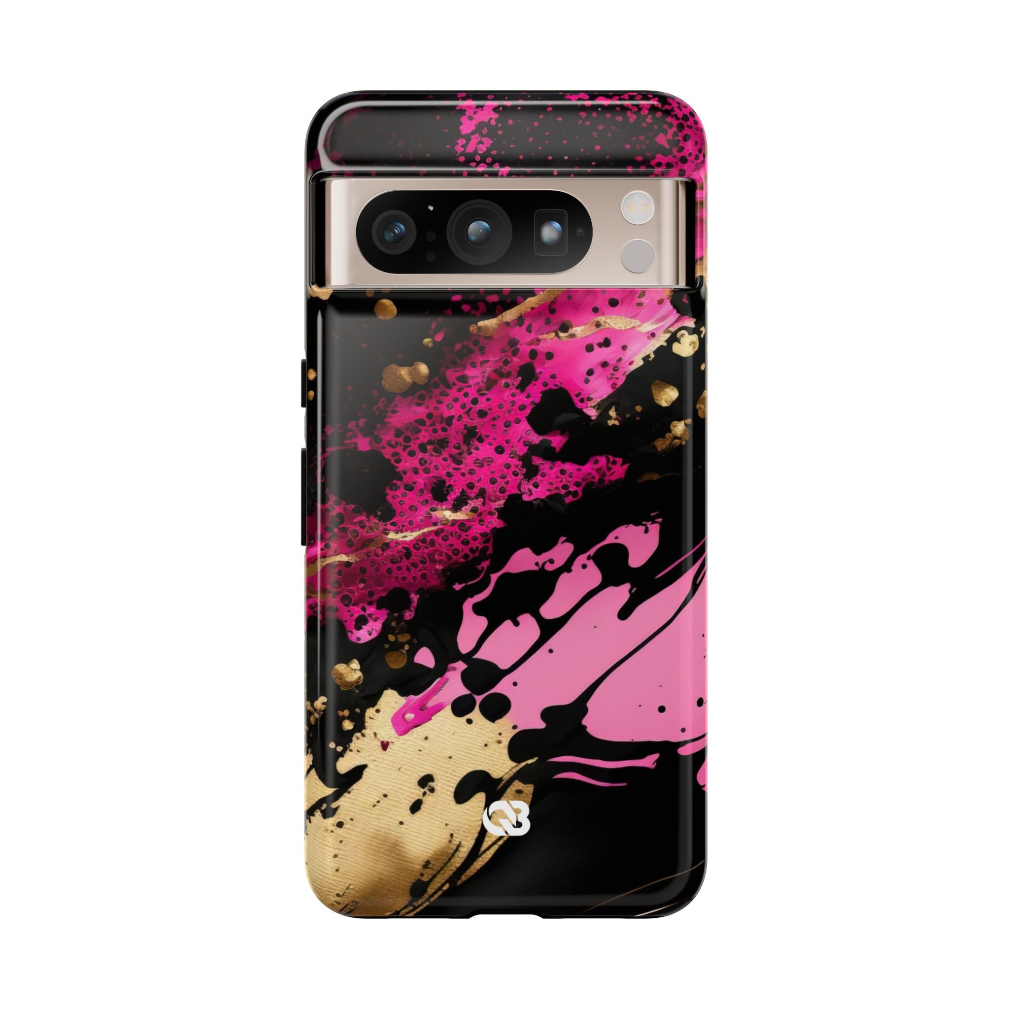 Magenta Liquid Gold · Tough Phone Case for Google Pixel
